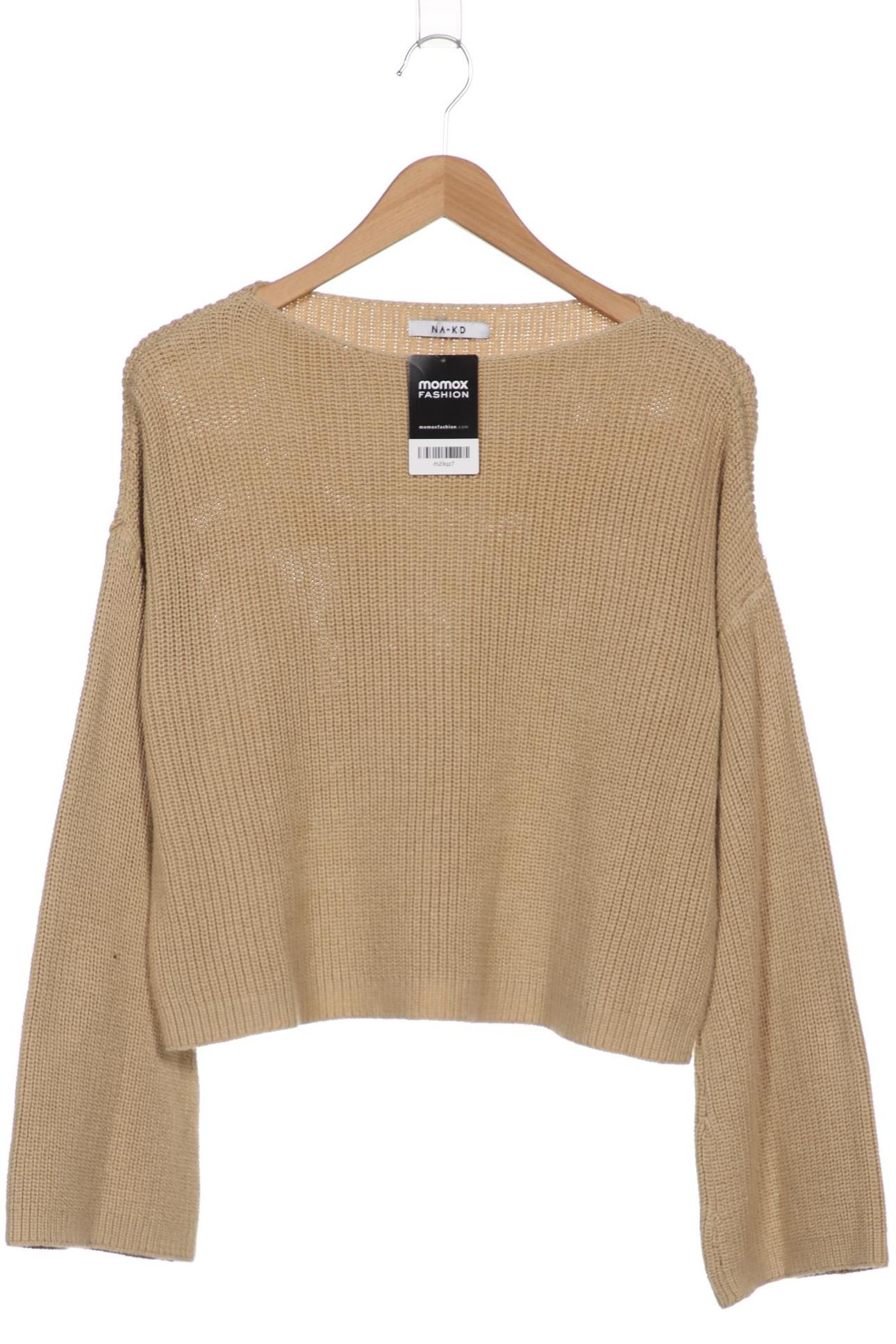 

Na-Kd Damen Pullover, beige, Gr. 44