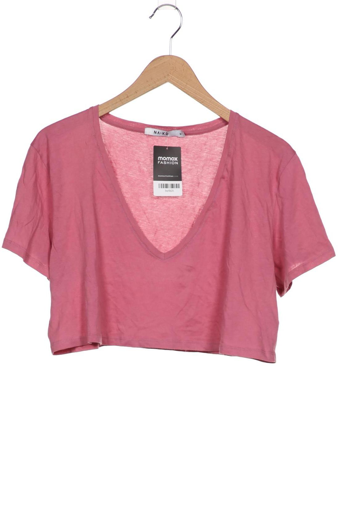 

NA-KD Damen T-Shirt, pink