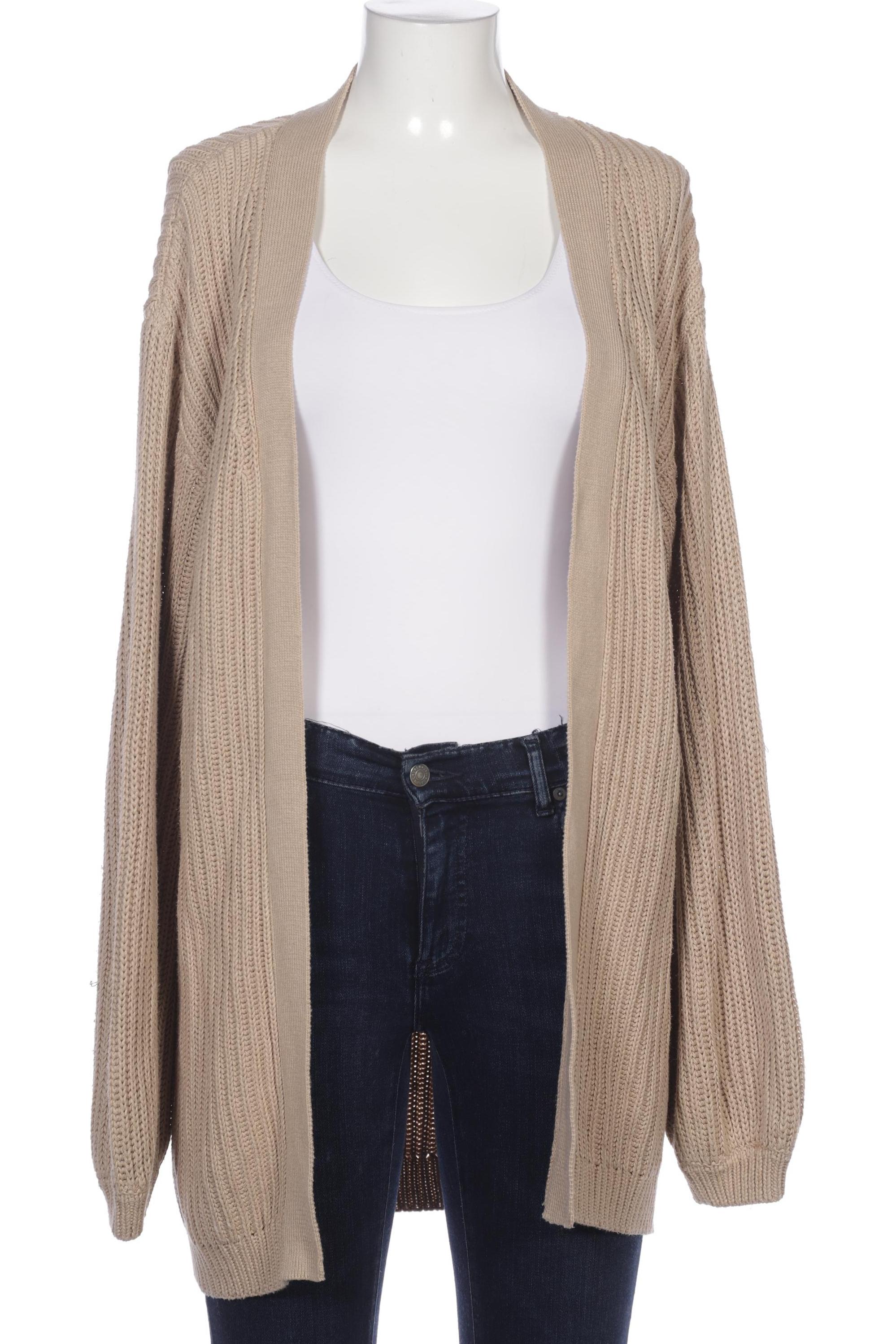 

NA-KD Damen Strickjacke, beige