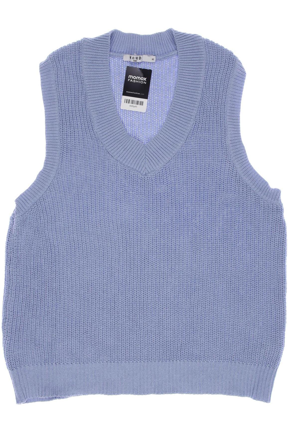 

Na-Kd Damen Pullover, hellblau, Gr. 34