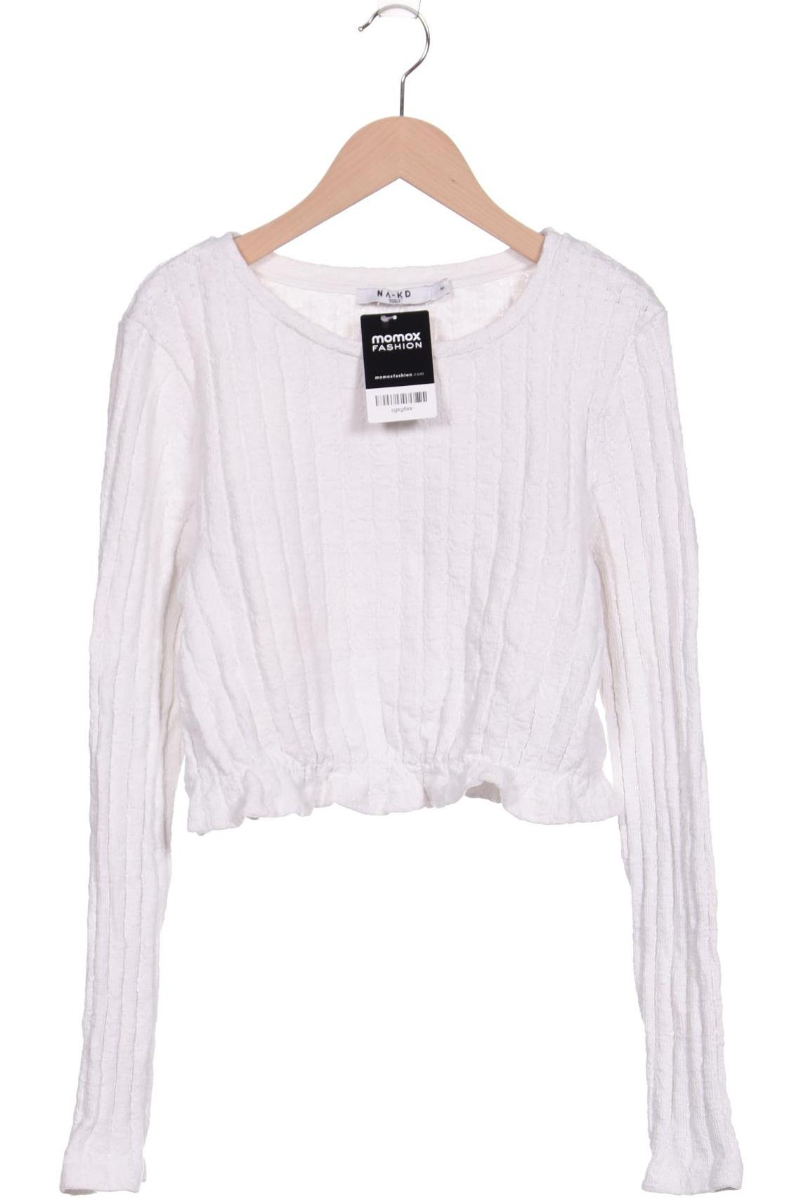 

Na-Kd Damen Pullover, weiß, Gr. 38