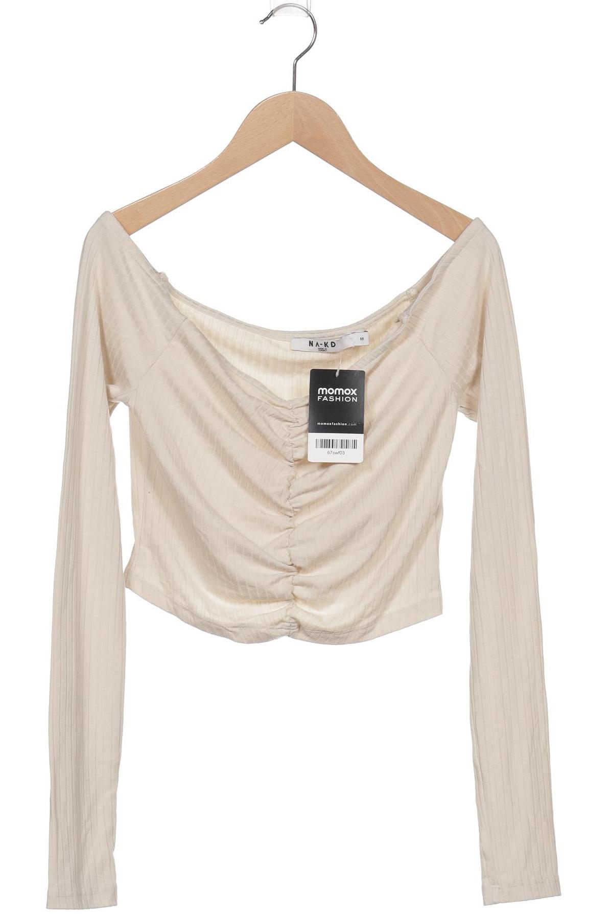

Na-Kd Damen Langarmshirt, cremeweiß, Gr. 38