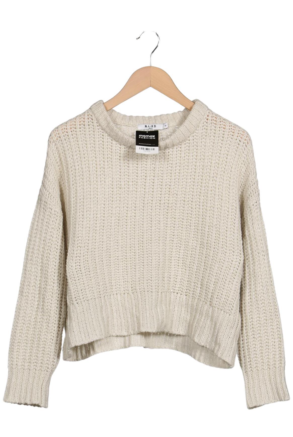 

Na-Kd Damen Pullover, cremeweiß, Gr. 34