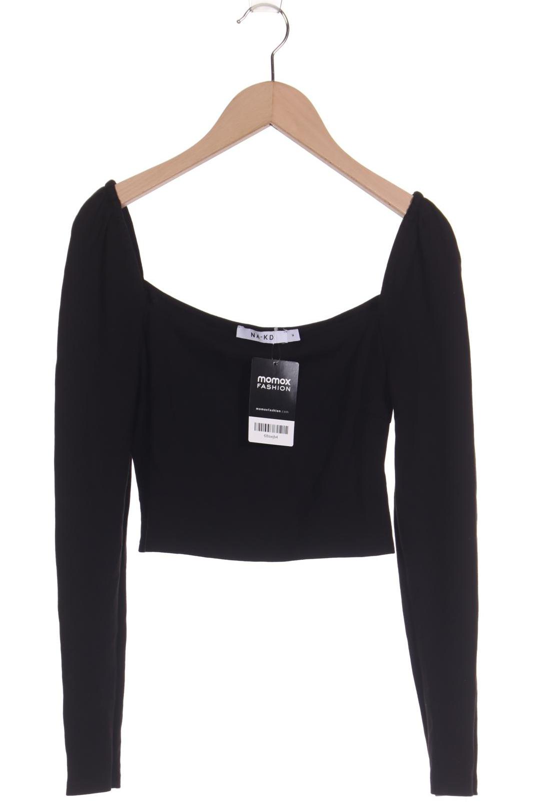 

Na-Kd Damen Langarmshirt, schwarz, Gr. 38
