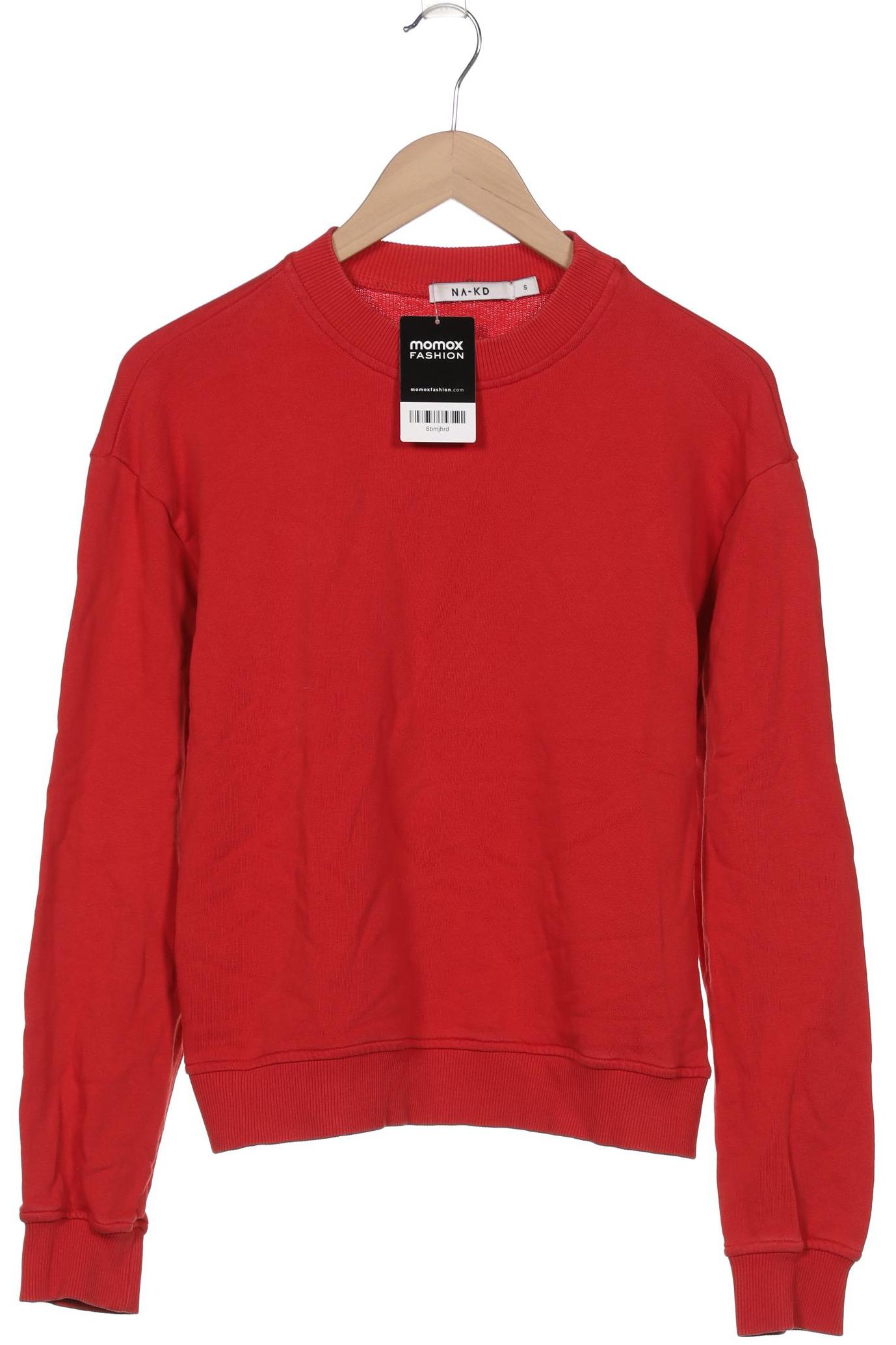 

Na-Kd Damen Sweatshirt, rot, Gr. 36