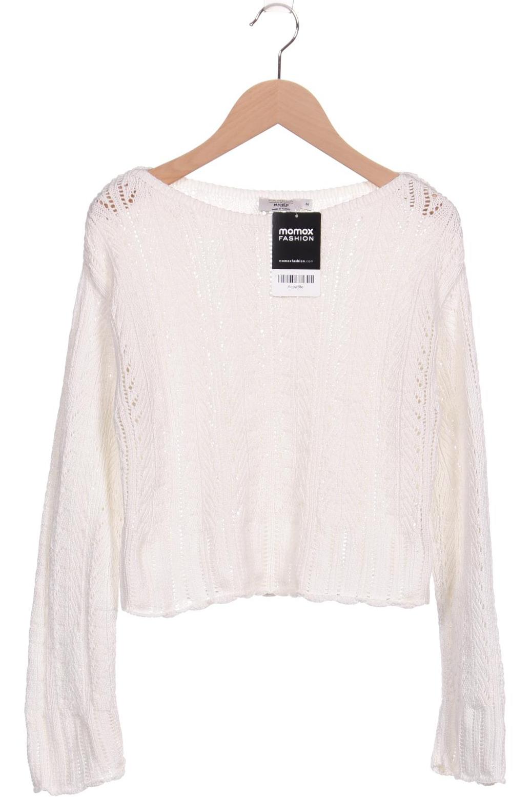 

NA-KD Damen Pullover, weiß