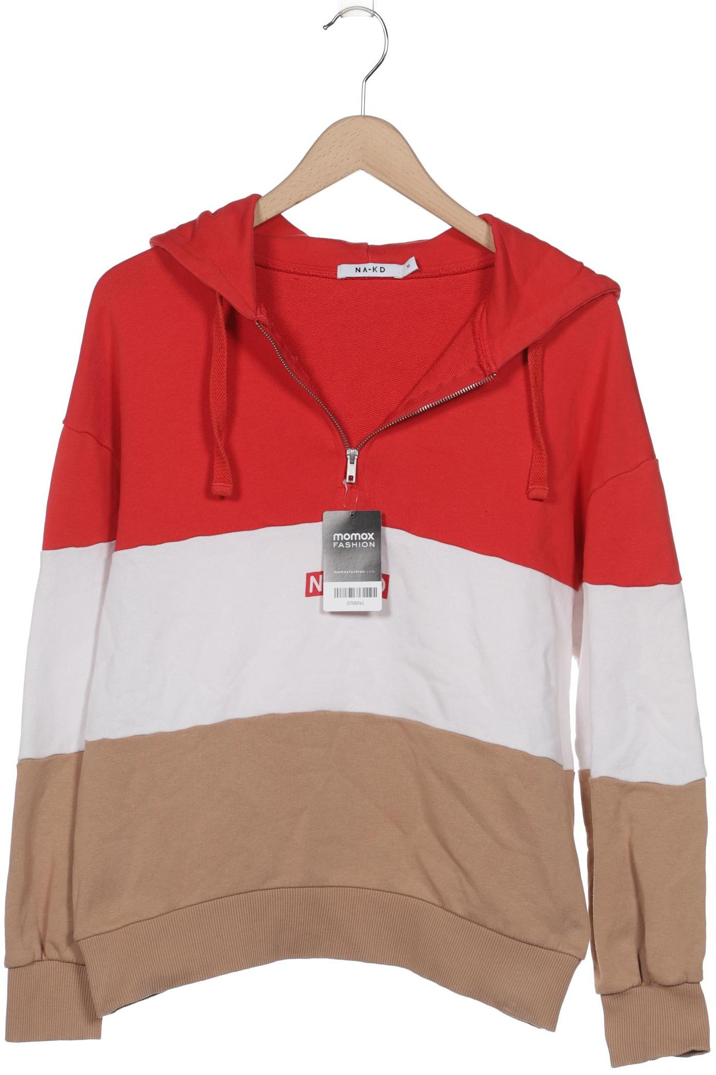 

Na-Kd Damen Kapuzenpullover, rot, Gr. 38