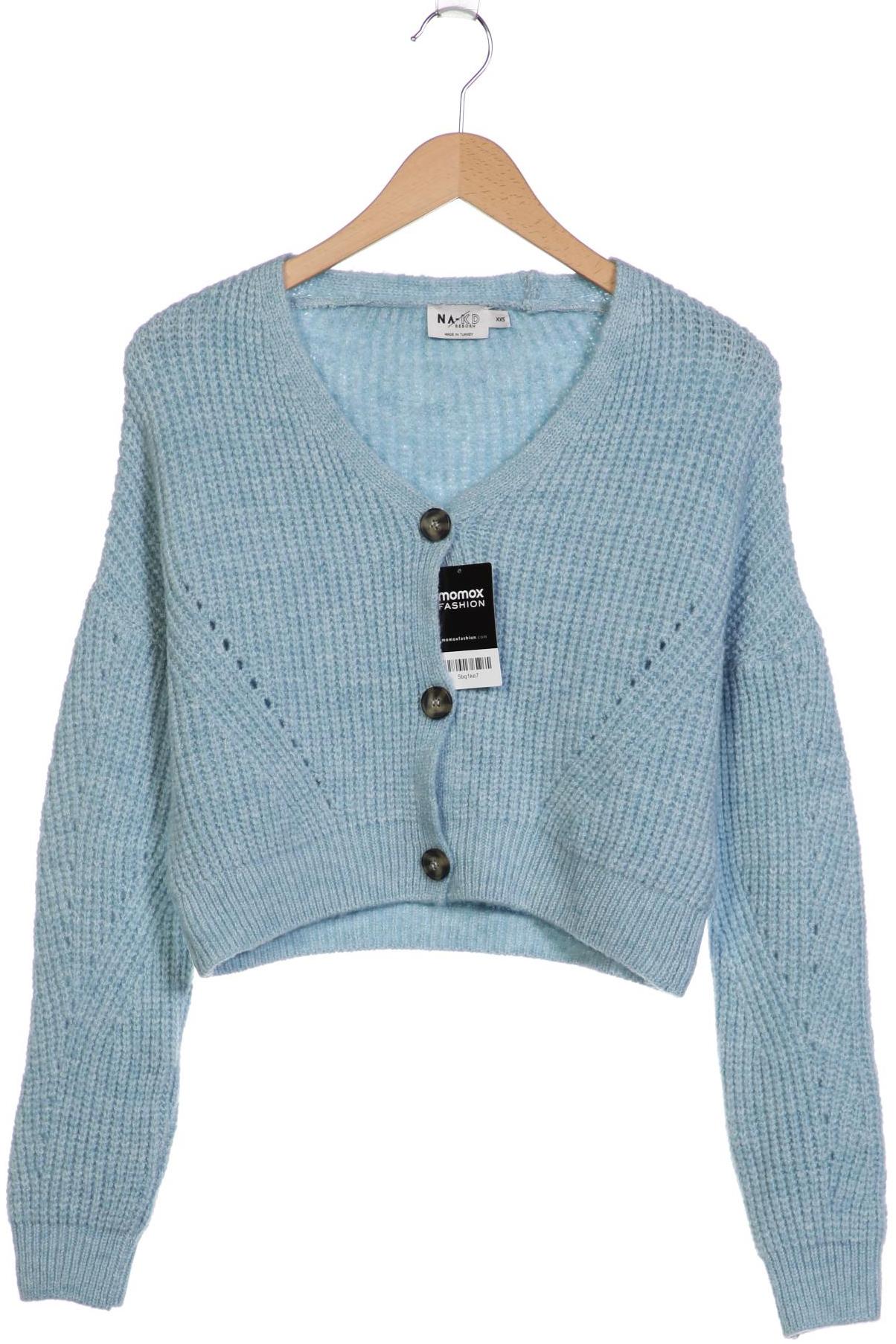 

Na-Kd Damen Strickjacke, hellblau, Gr. 32
