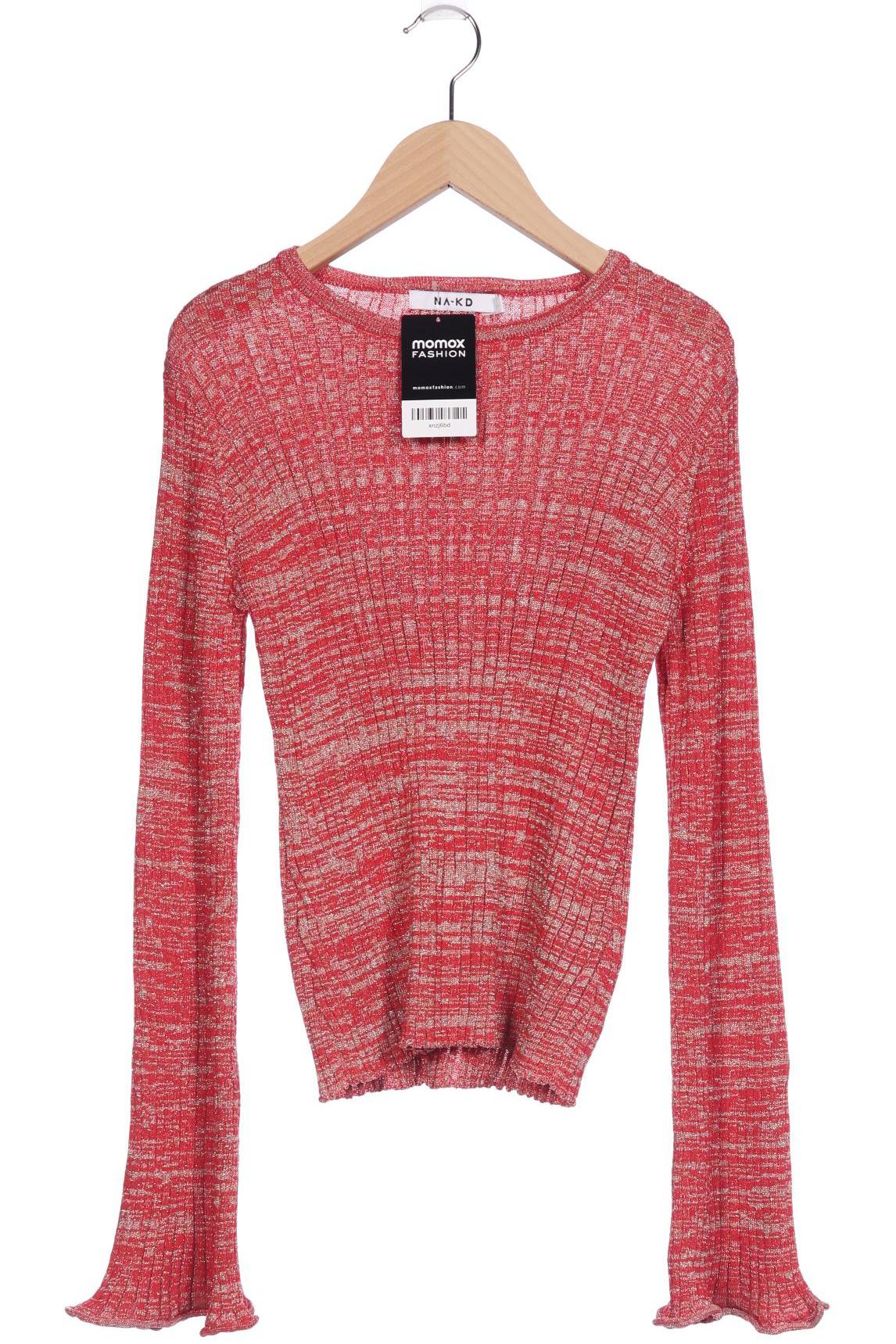 

Na-Kd Damen Pullover, rot, Gr. 36