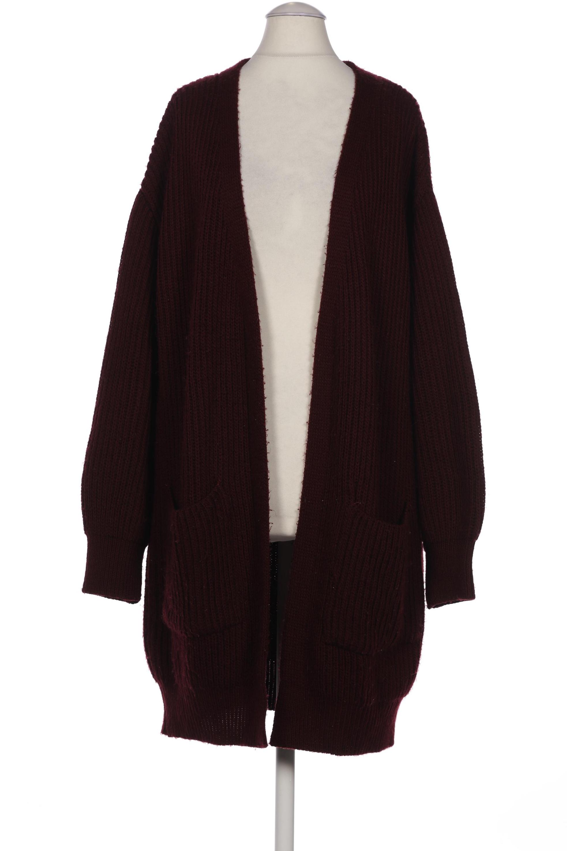 

Na-Kd Damen Strickjacke, bordeaux, Gr. 34