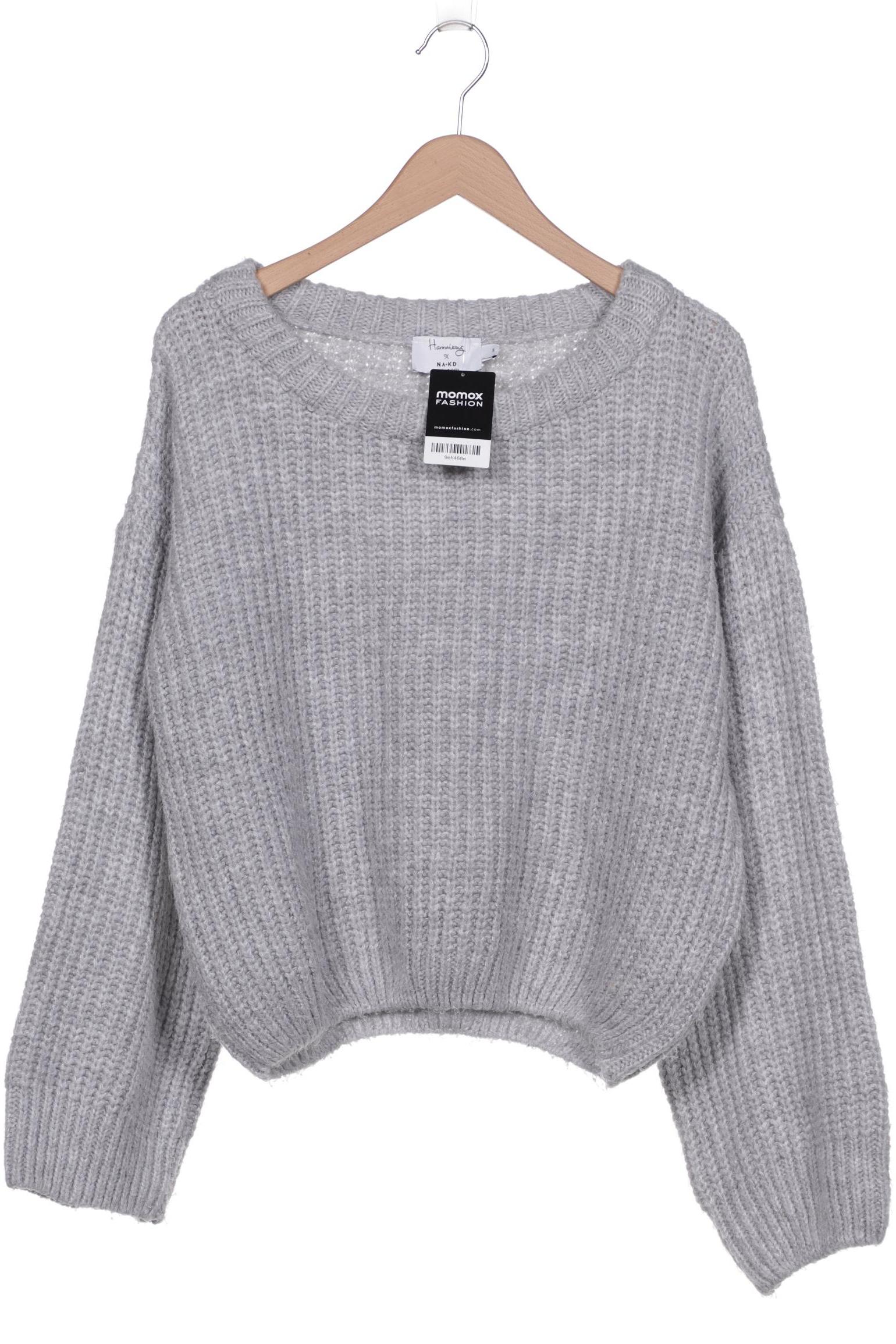 

NA-KD Damen Pullover, grau