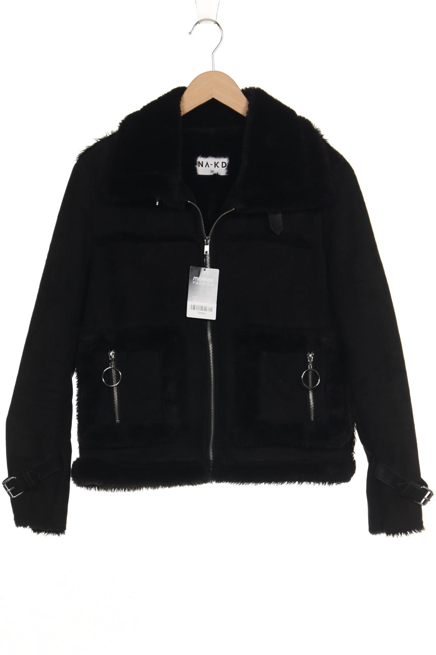 Thumbnail - Na-Kd Damen Jacke, schwarz, Gr. 36