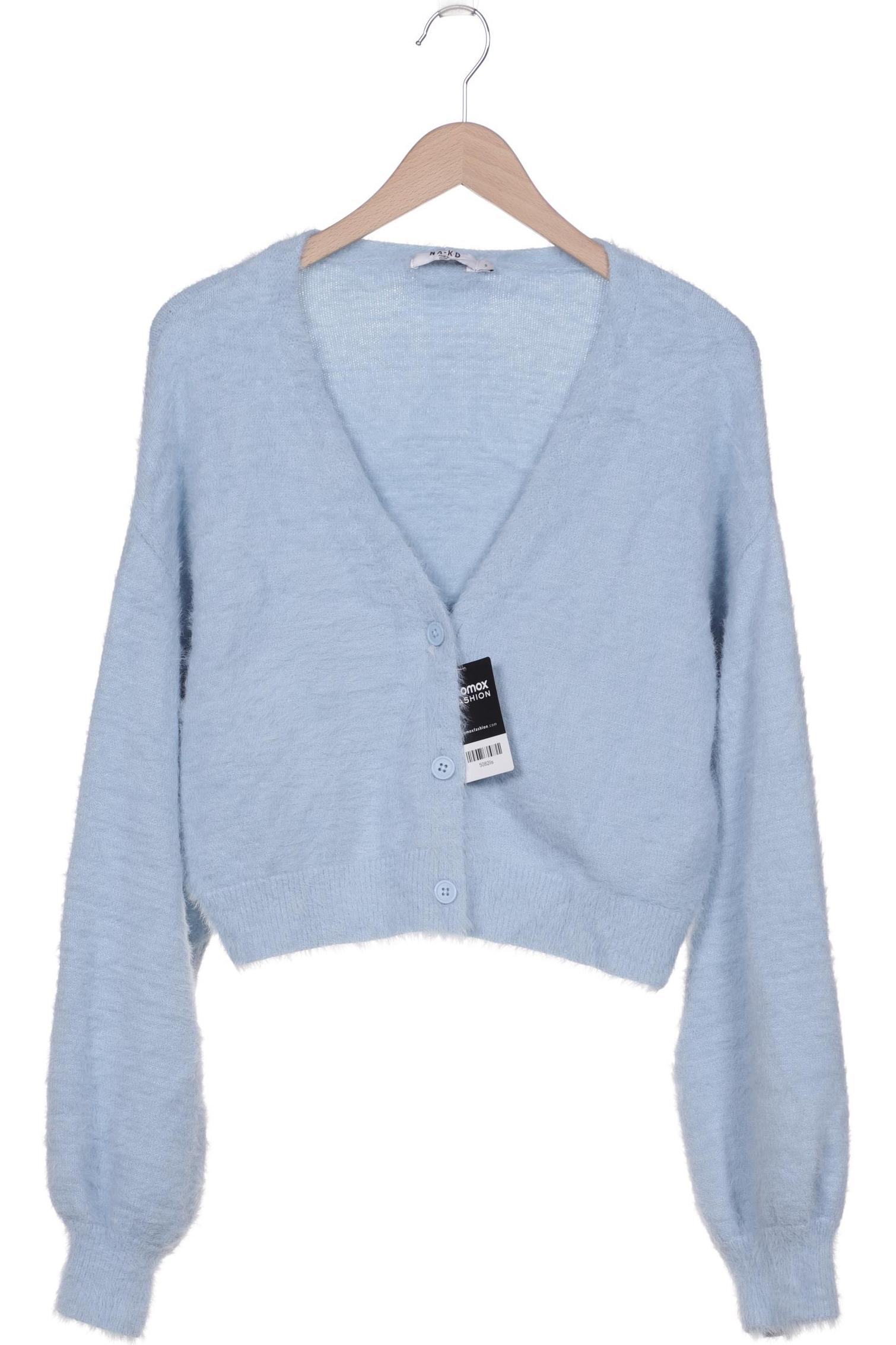 

Na-Kd Damen Strickjacke, hellblau, Gr. 36