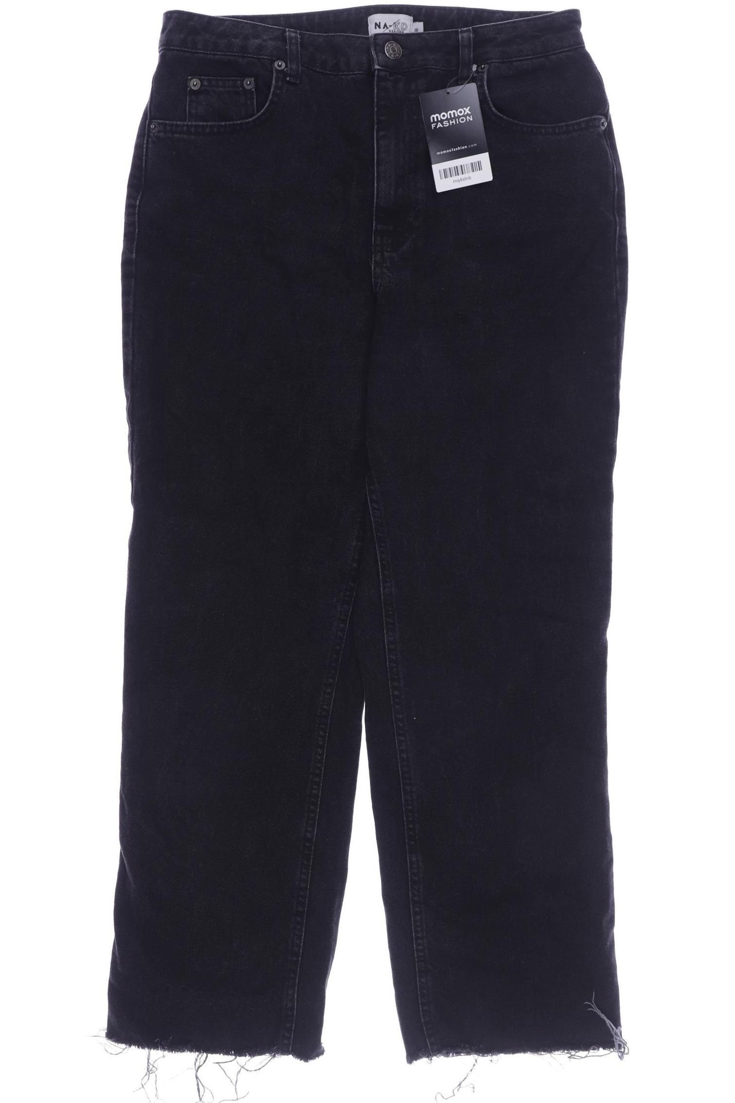 

Na-Kd Damen Jeans, schwarz, Gr. 38