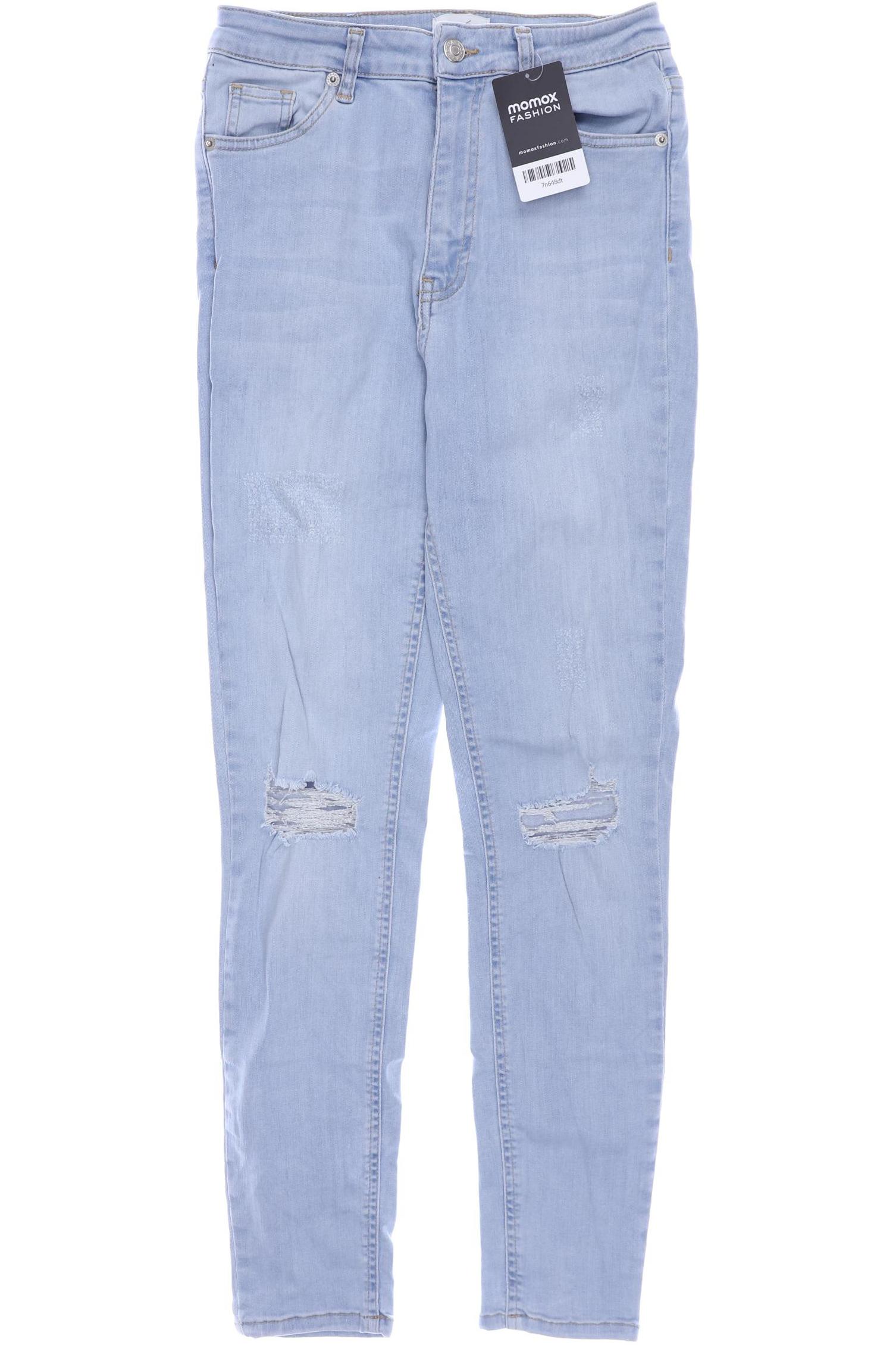 

NA-KD Damen Jeans, hellblau