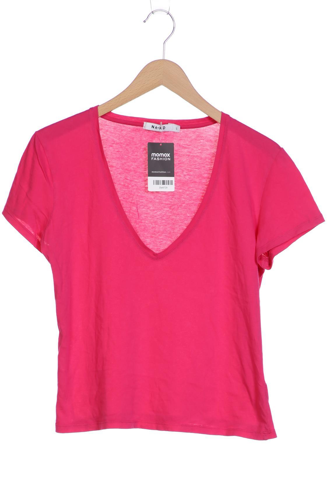 

NA-KD Damen T-Shirt, pink