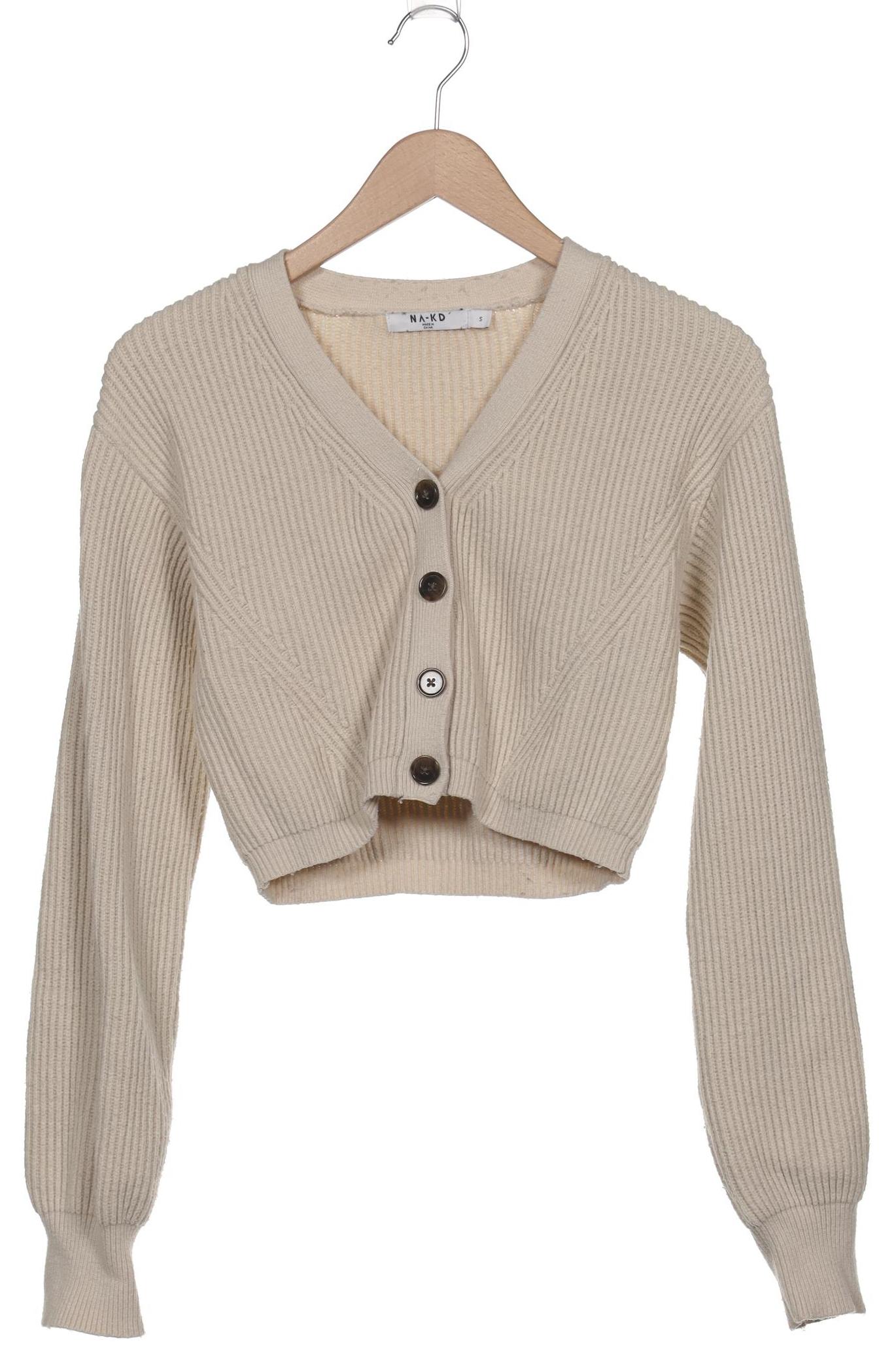 

Na-Kd Damen Strickjacke, cremeweiß, Gr. 36