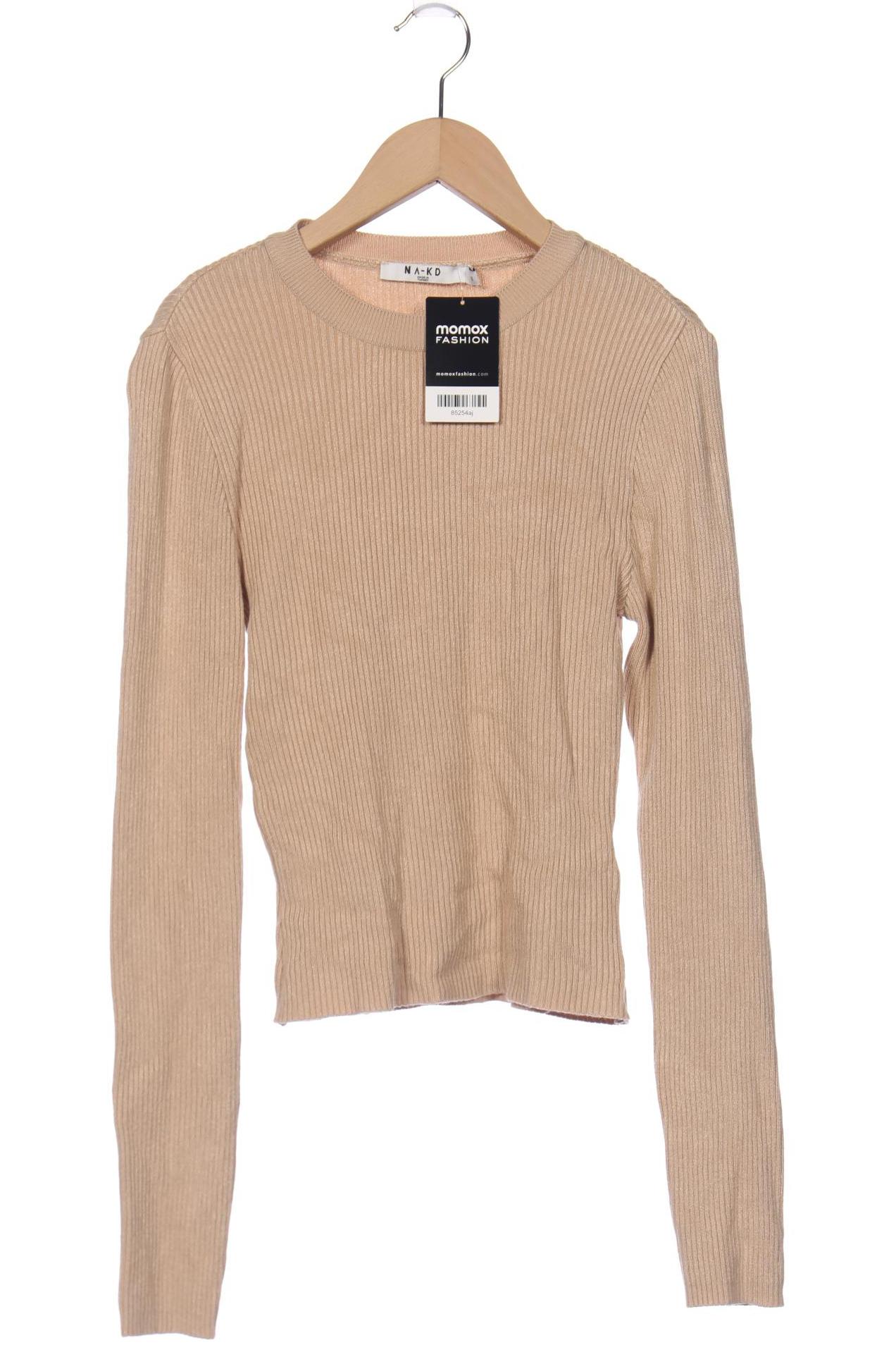 

NA-KD Damen Pullover, beige