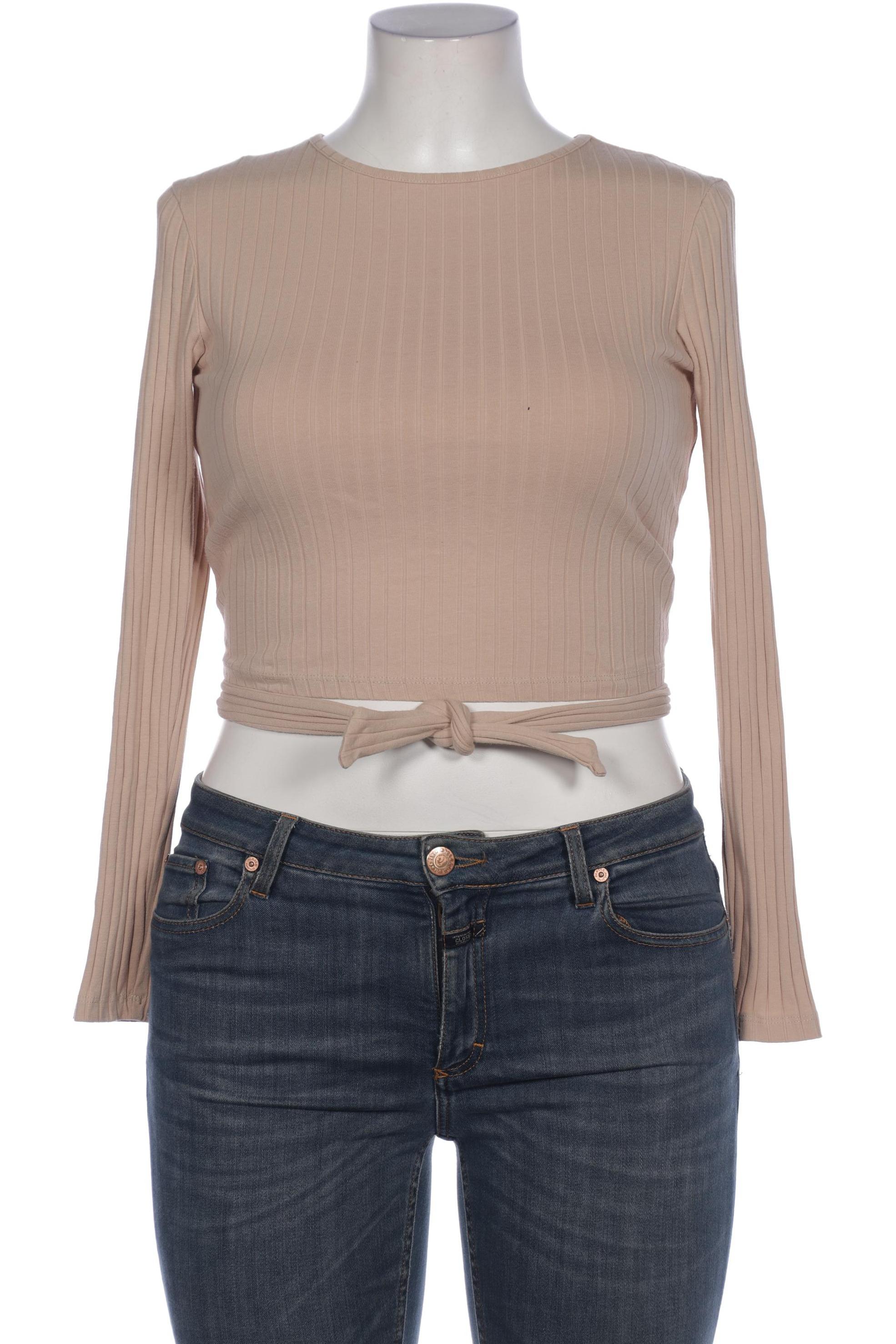 

Na-Kd Damen Langarmshirt, beige, Gr. 42