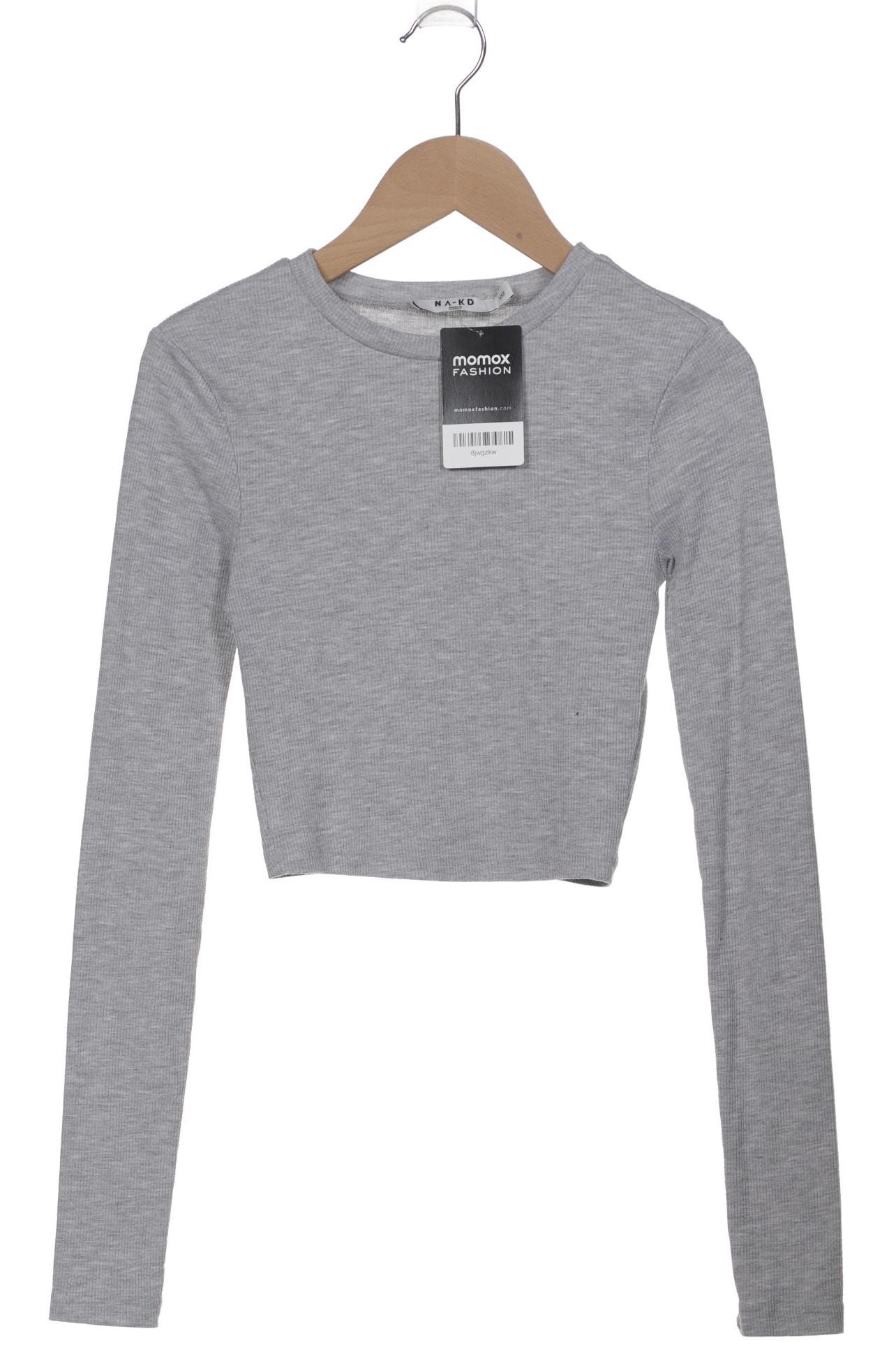

Na-Kd Damen Langarmshirt, grau, Gr. 32