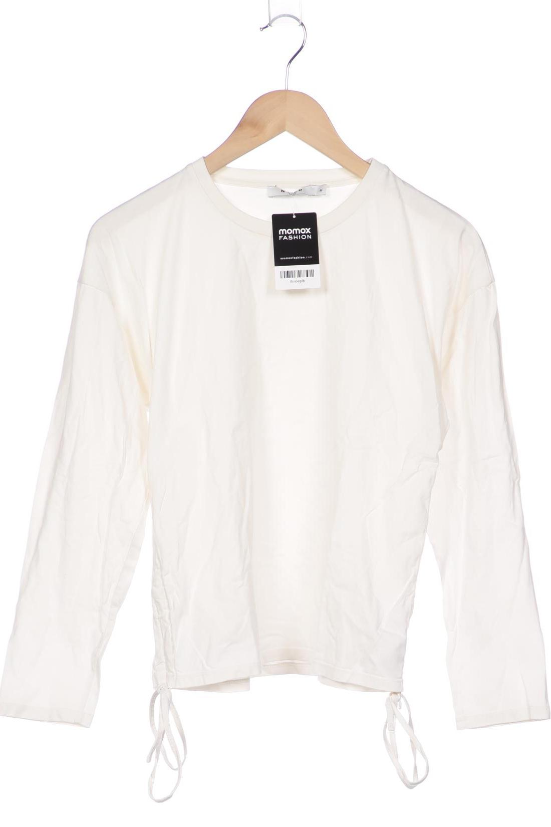 

NA-KD Damen Langarmshirt, cremeweiß