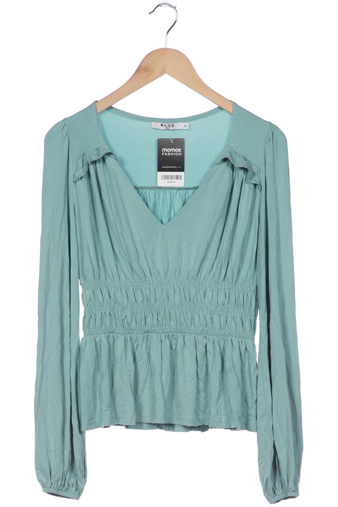

Na-Kd Damen Langarmshirt, türkis, Gr. 38