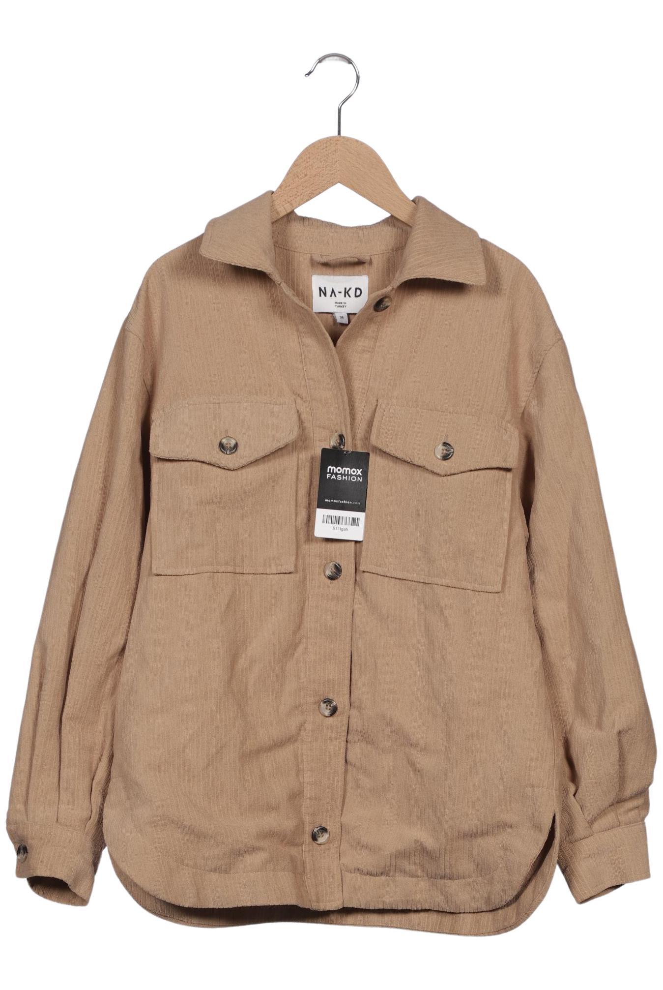 

Na-Kd Damen Jacke, beige, Gr. 34
