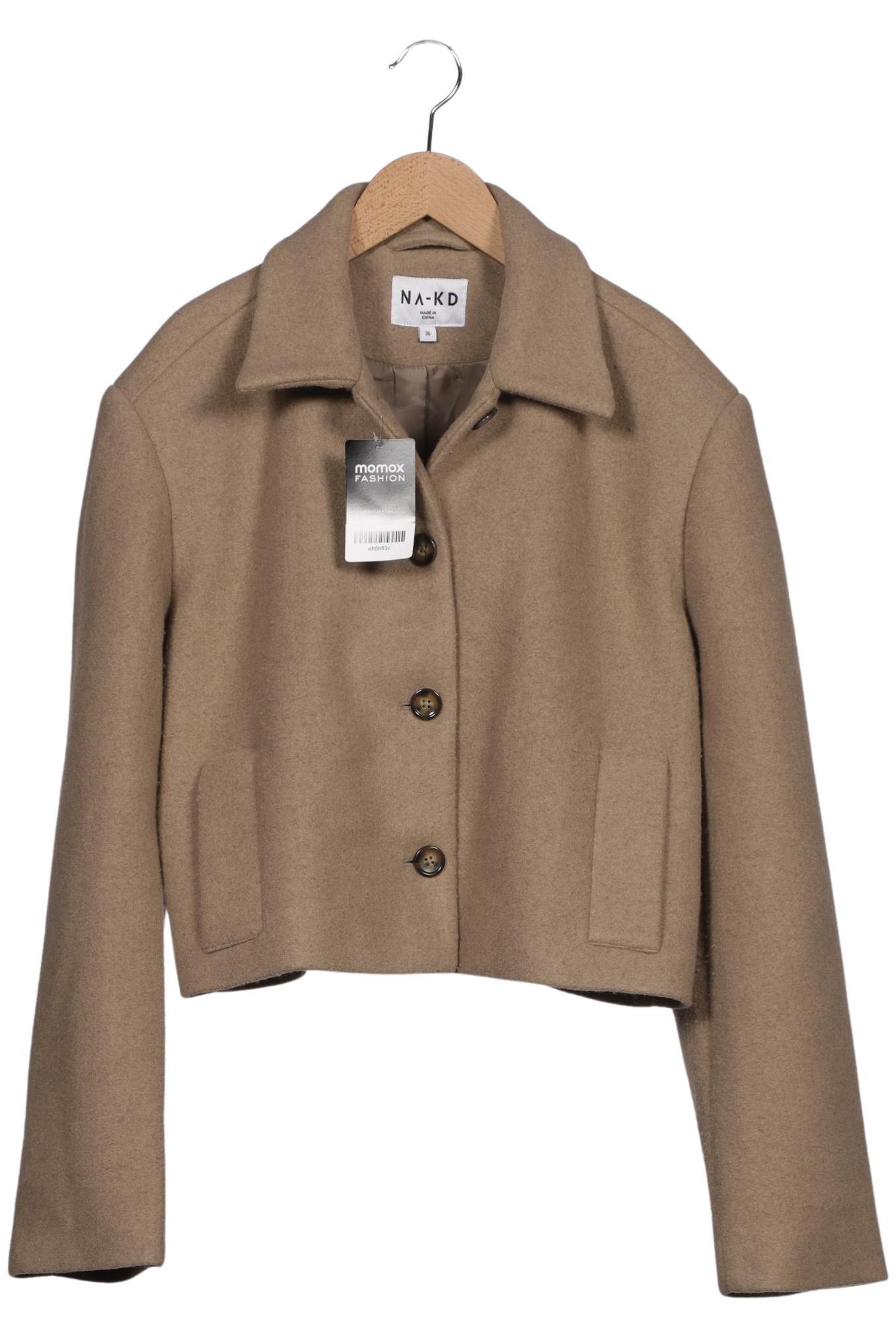 

Na-Kd Damen Jacke, beige, Gr. 36