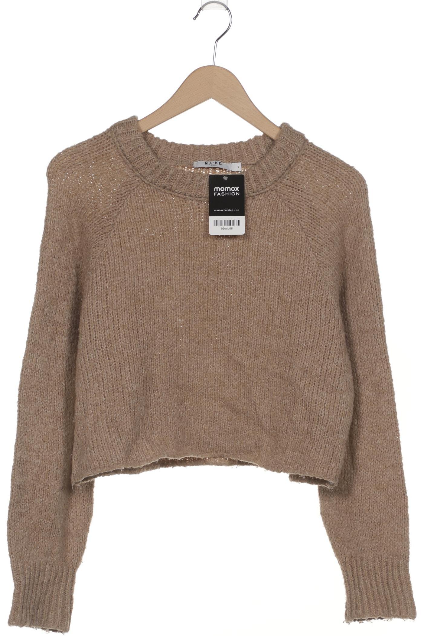 

Na-Kd Damen Pullover, beige, Gr. 36