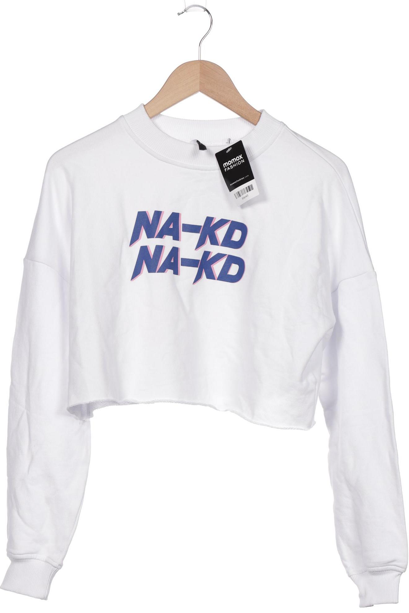 

Na-Kd Damen Sweatshirt, weiß, Gr. 44