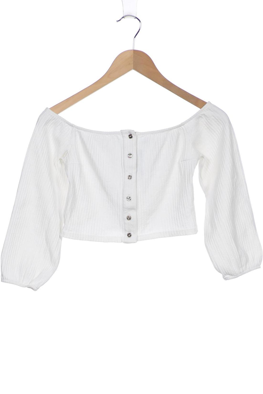

Na-Kd Damen Langarmshirt, weiß, Gr. 34