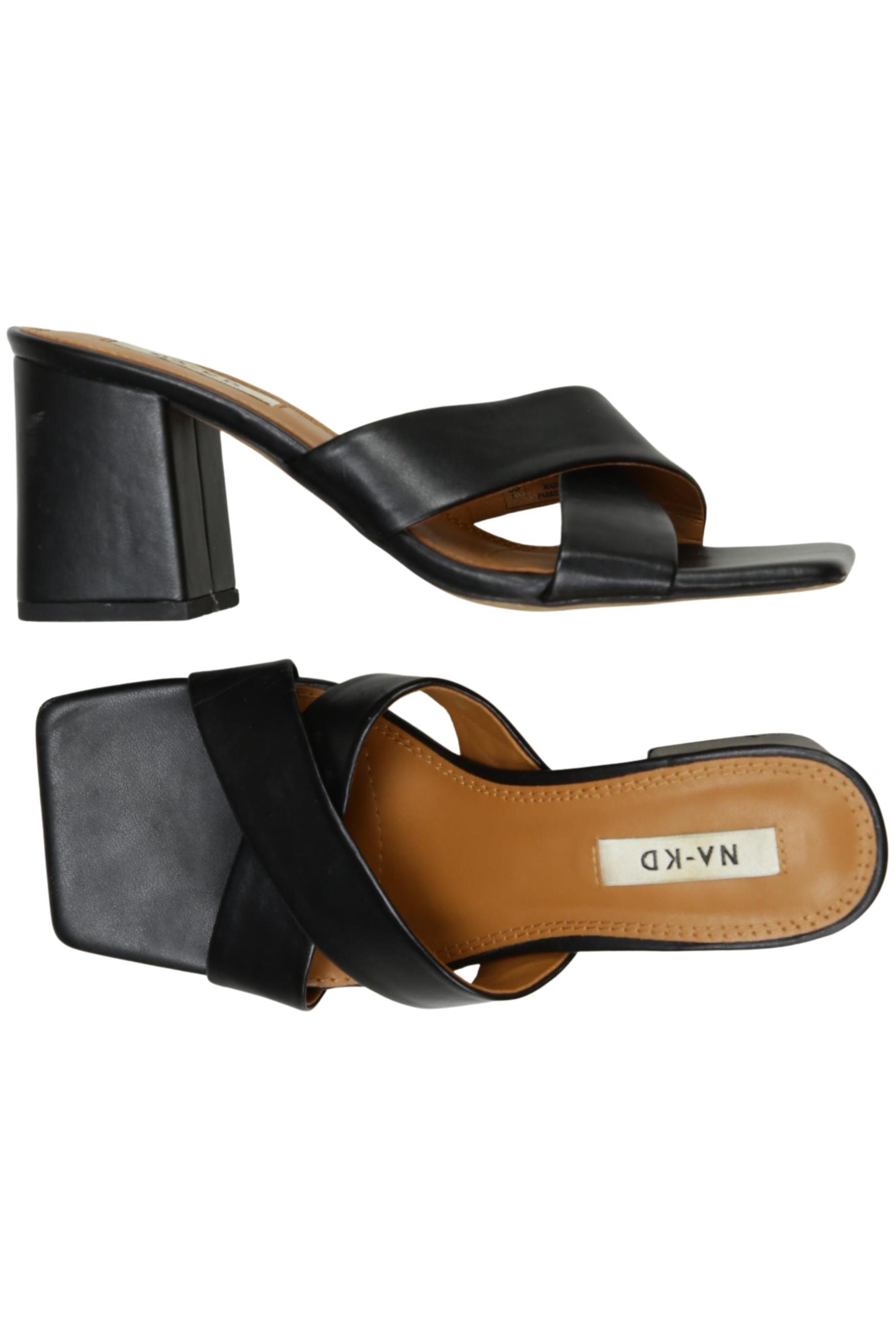 

Na-Kd Damen Sandale, schwarz, Gr. 38