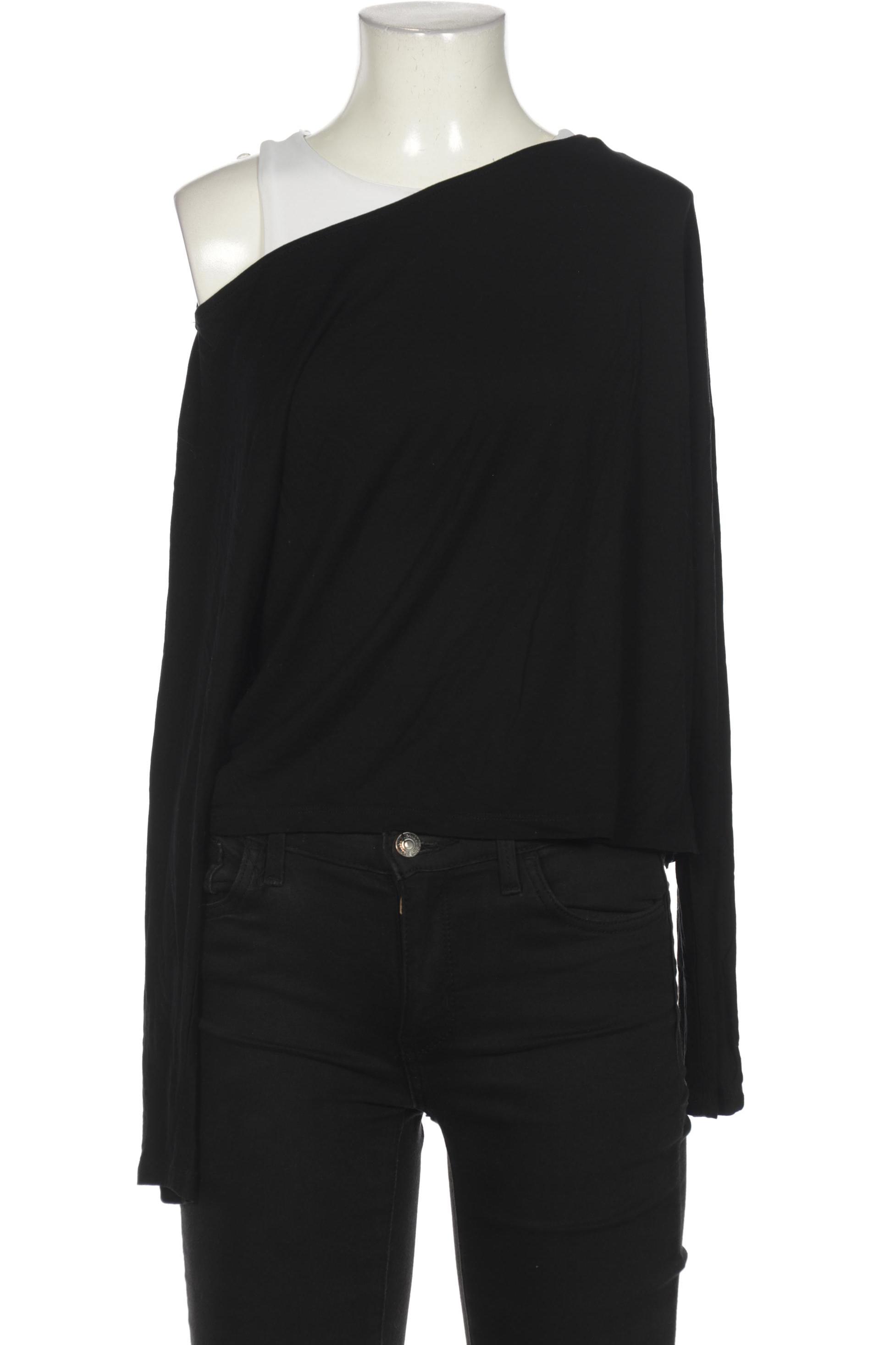 

NA-KD Damen Langarmshirt, schwarz