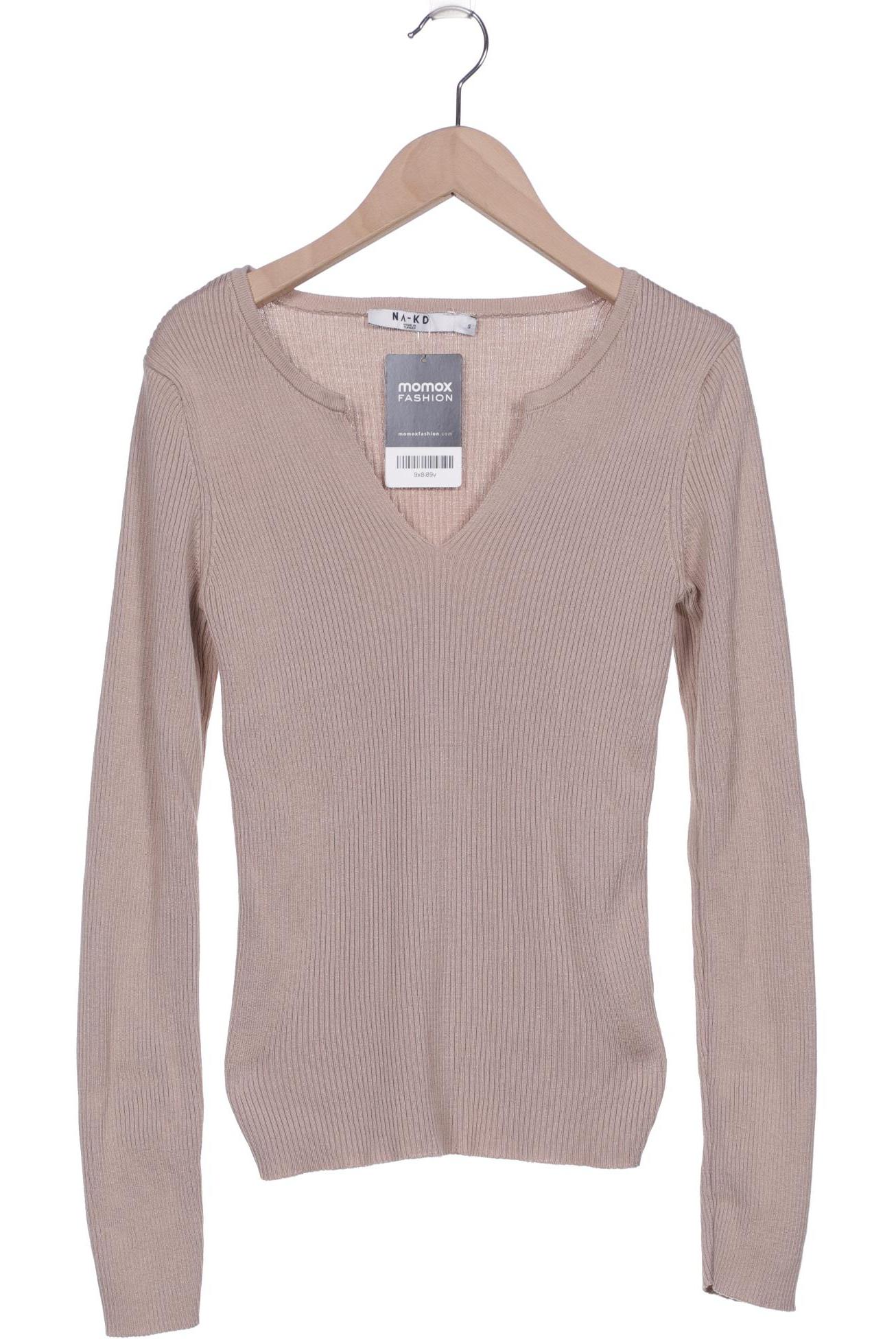 

NA-KD Damen Pullover, beige