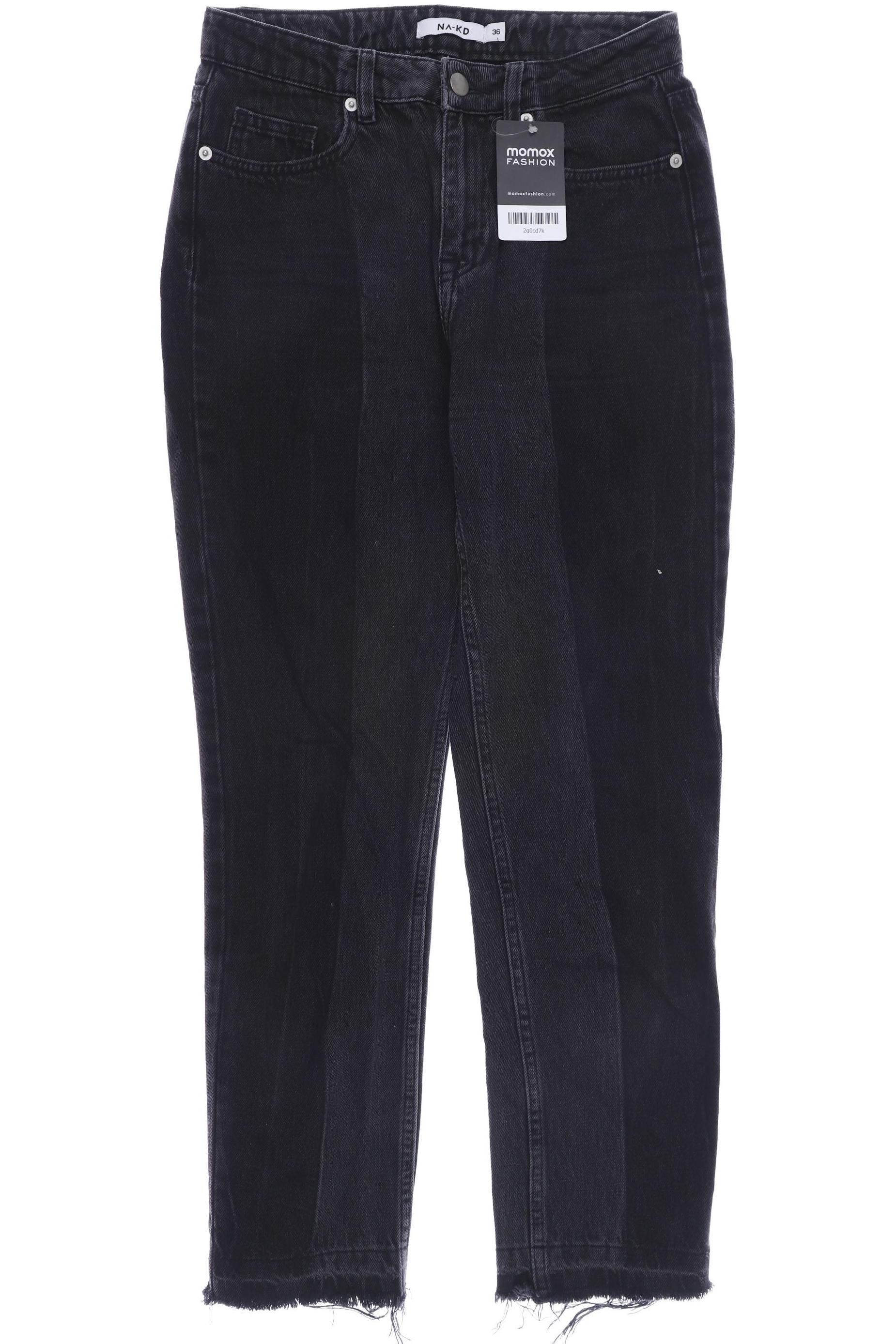 

Na-Kd Damen Jeans, schwarz, Gr. 36