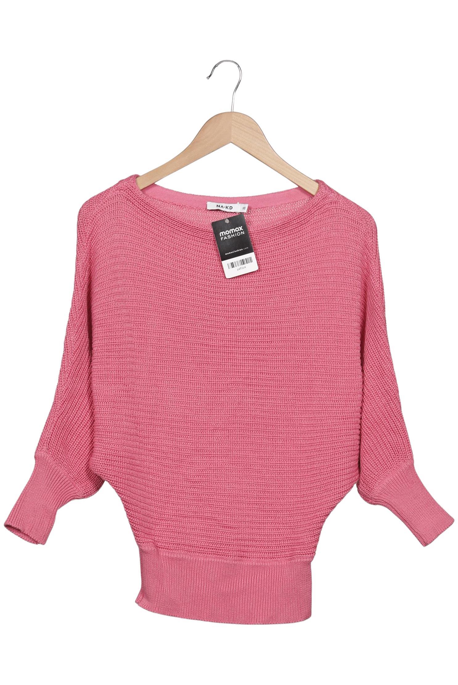 

Na-Kd Damen Pullover, pink, Gr. 34