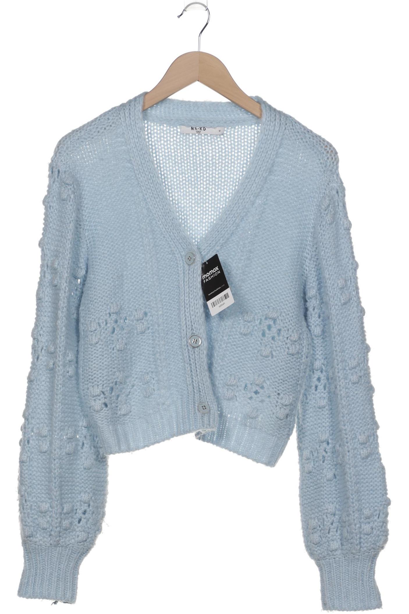 

Na-Kd Damen Strickjacke, hellblau, Gr. 38