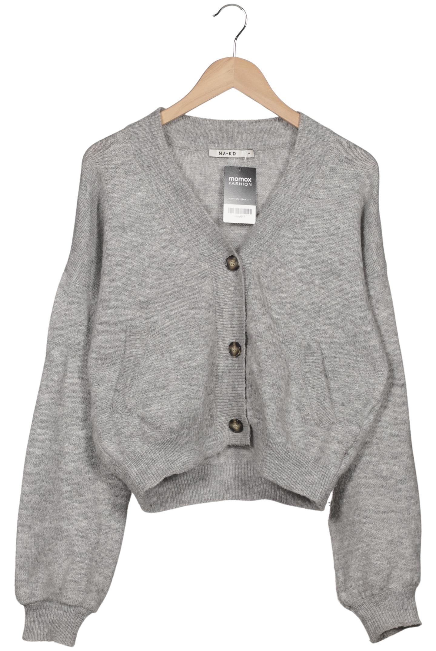 

Na-Kd Damen Strickjacke, grau, Gr. 38