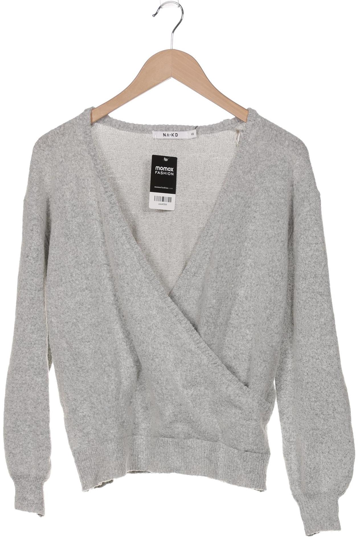 

Na-Kd Damen Pullover, grau, Gr. 34