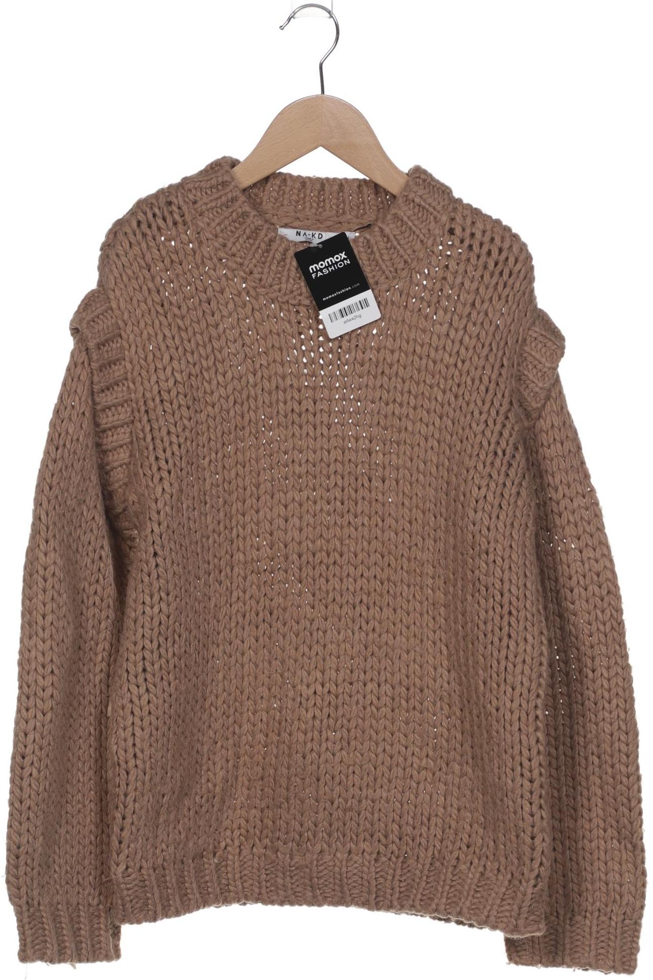 

Na-Kd Damen Pullover, braun, Gr. 36