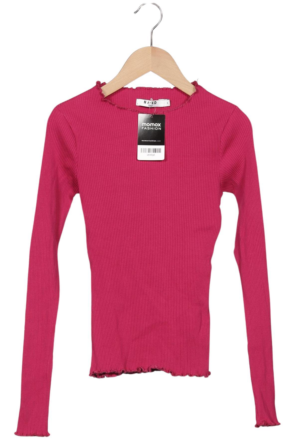 

Na-Kd Damen Langarmshirt, pink, Gr. 36