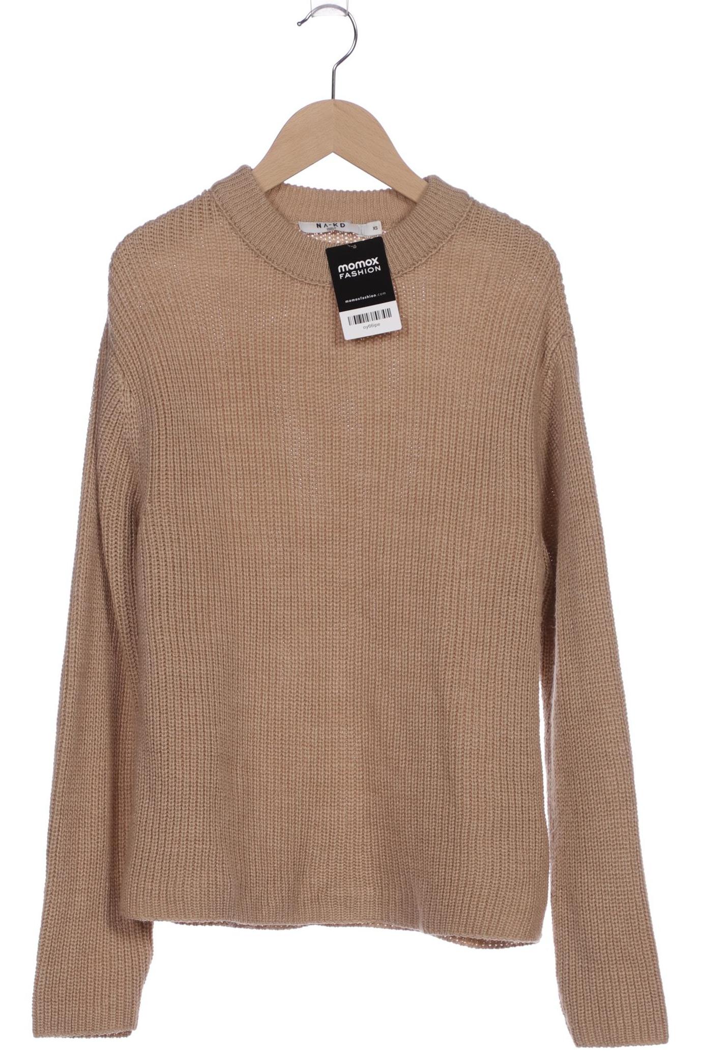 

Na-Kd Damen Pullover, beige, Gr. 34