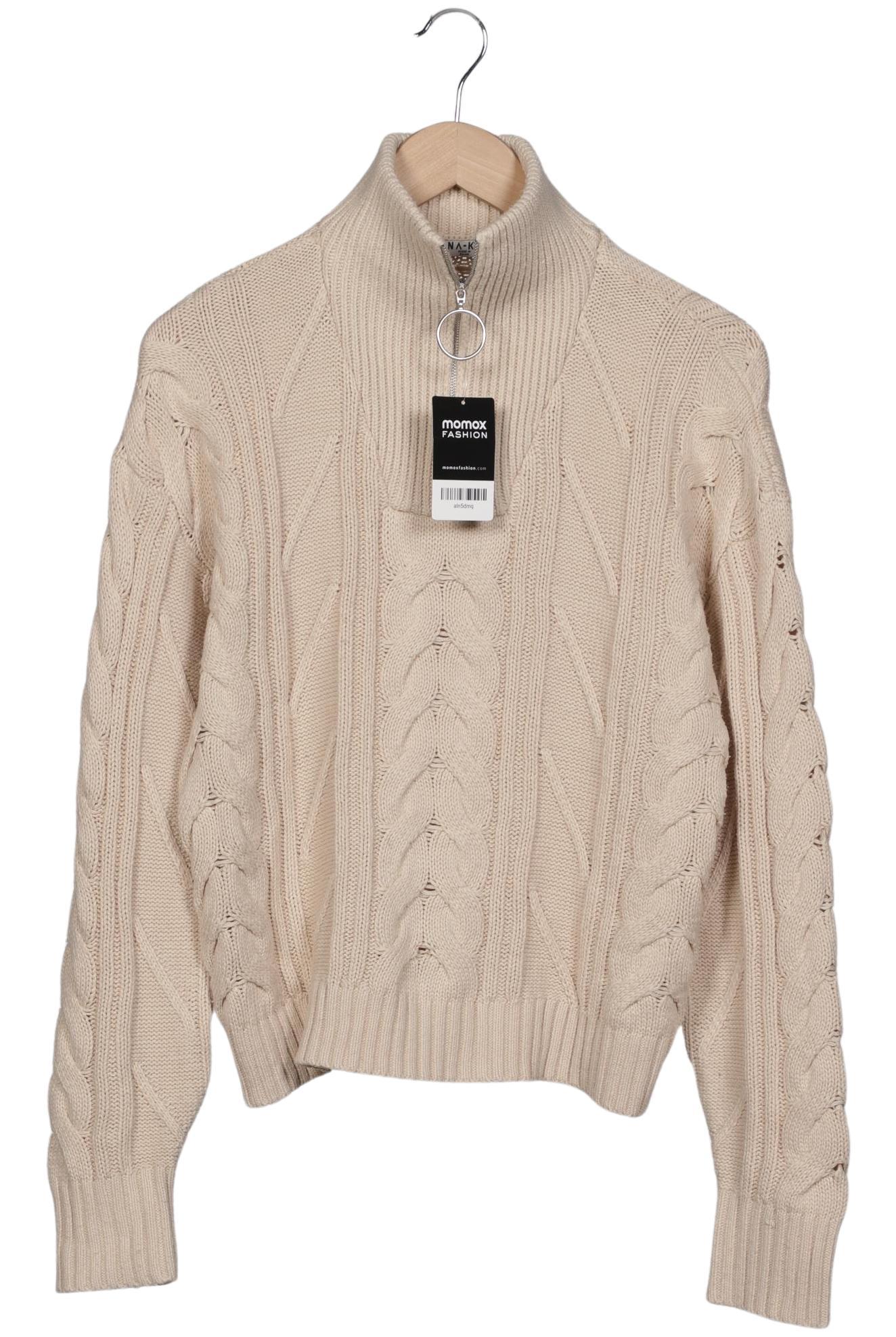 

Na-Kd Damen Pullover, beige, Gr. 34