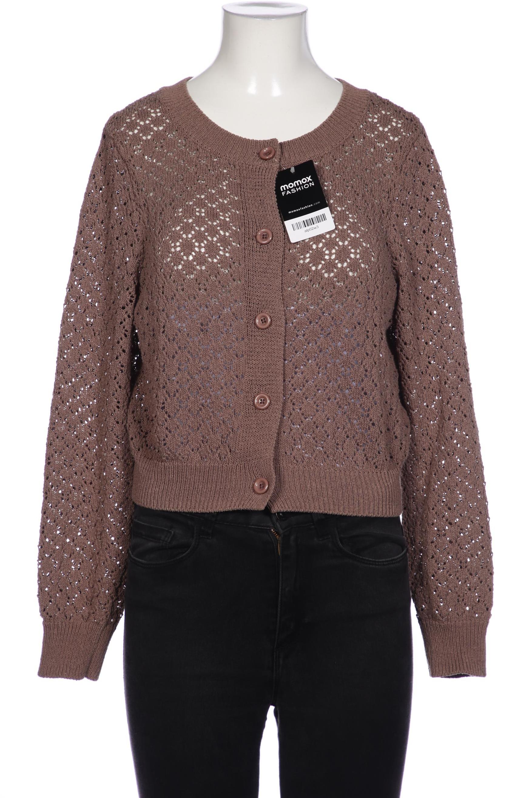 

NA-KD Damen Strickjacke, braun