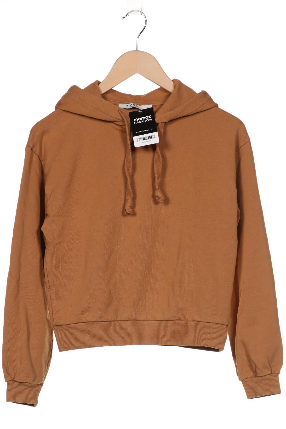 

NA-KD Damen Kapuzenpullover, beige