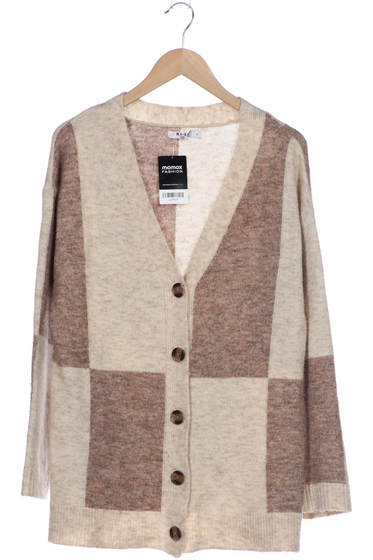 

Na-Kd Damen Strickjacke, beige, Gr. 38