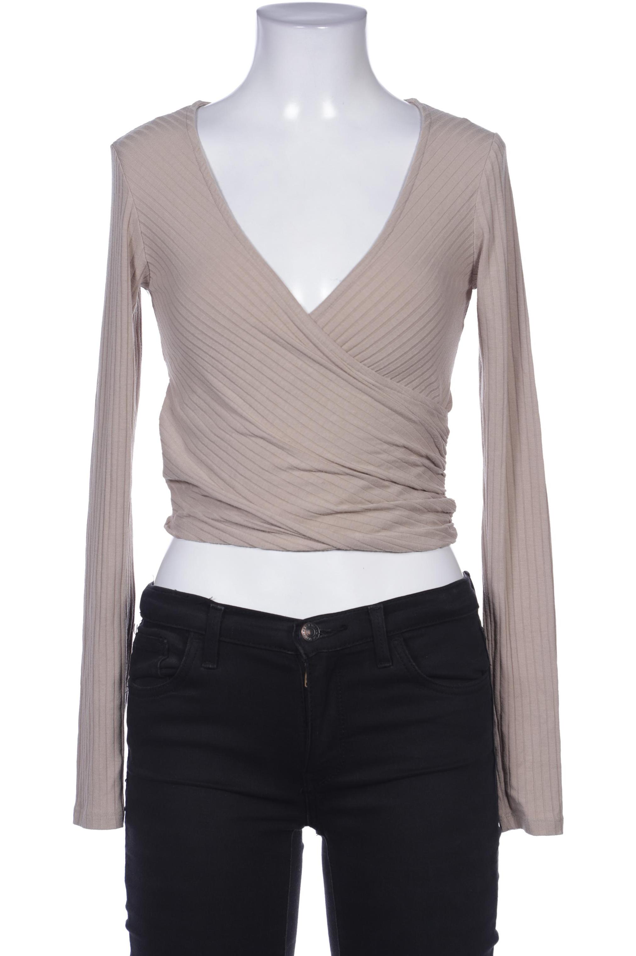 

Na-Kd Damen Langarmshirt, beige, Gr. 34