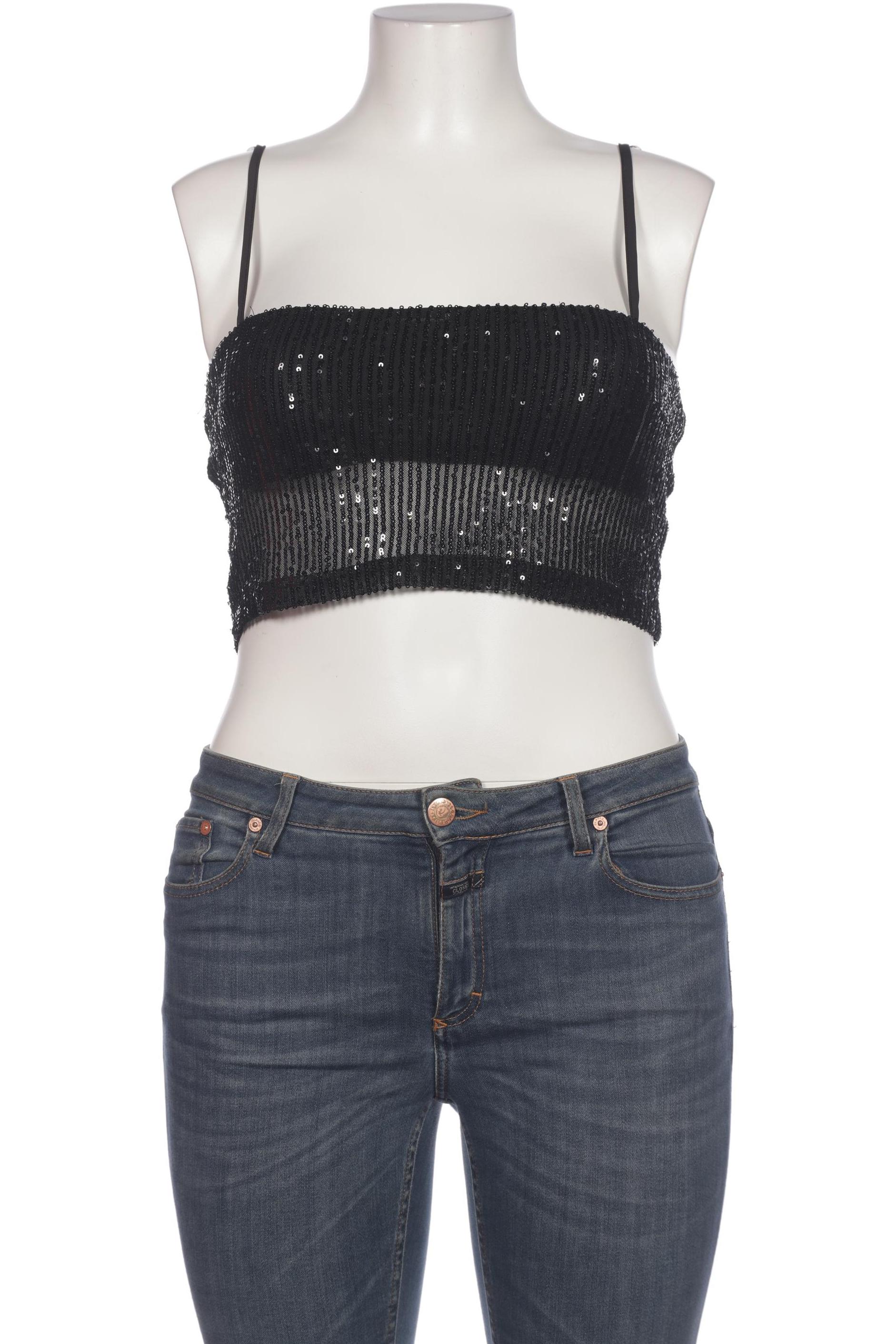 

Na-Kd Damen Top, schwarz, Gr. 38