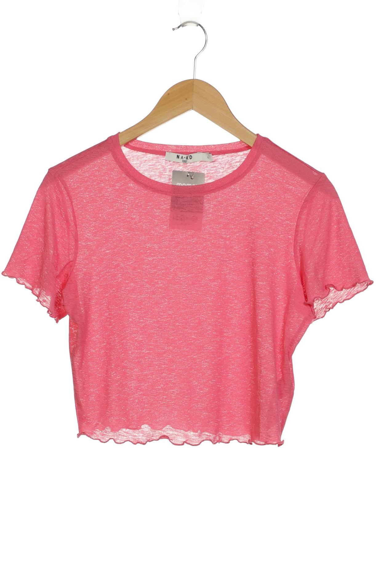 

Na-Kd Damen T-Shirt, pink, Gr. 42