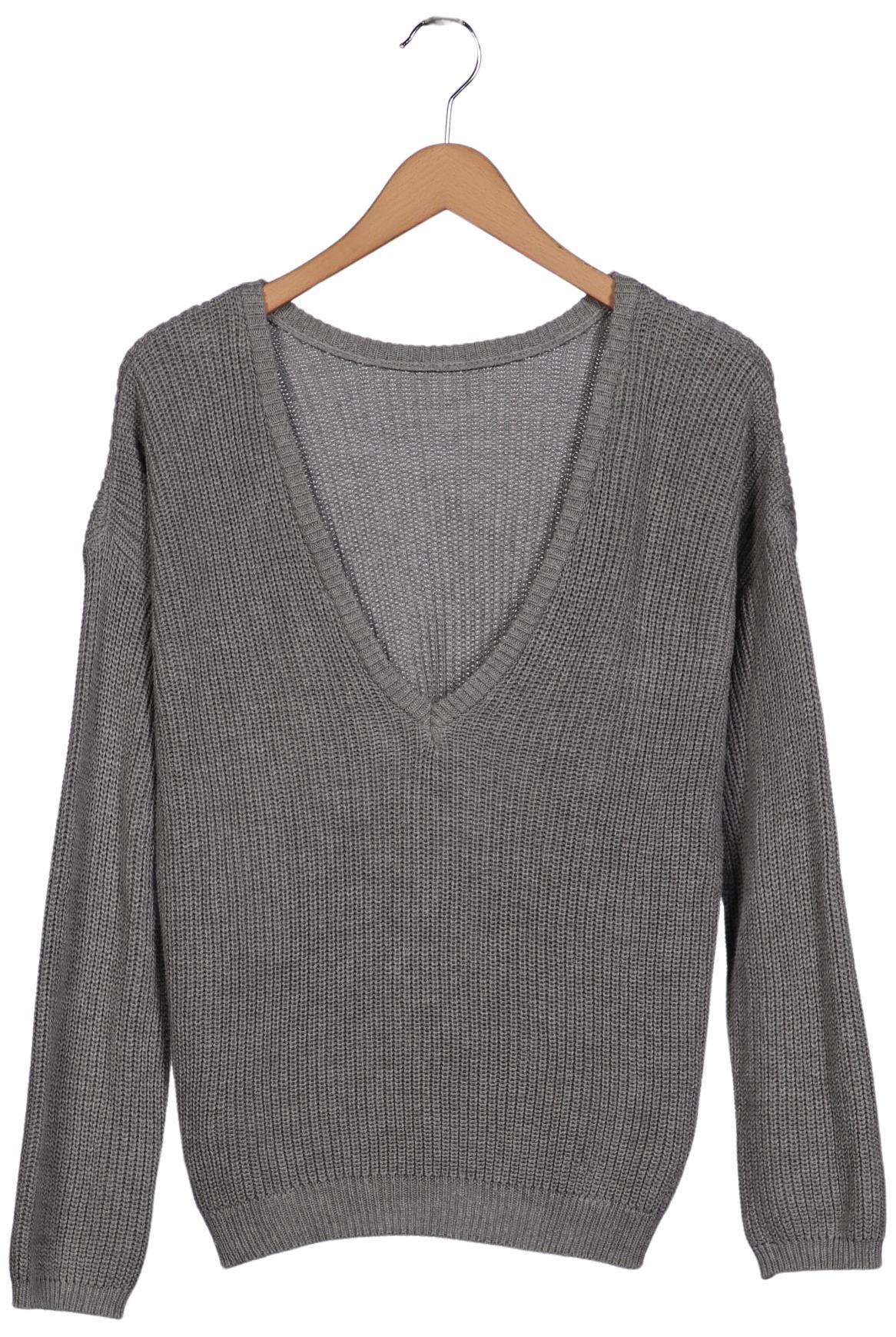

Na-Kd Damen Pullover, grau, Gr. 36
